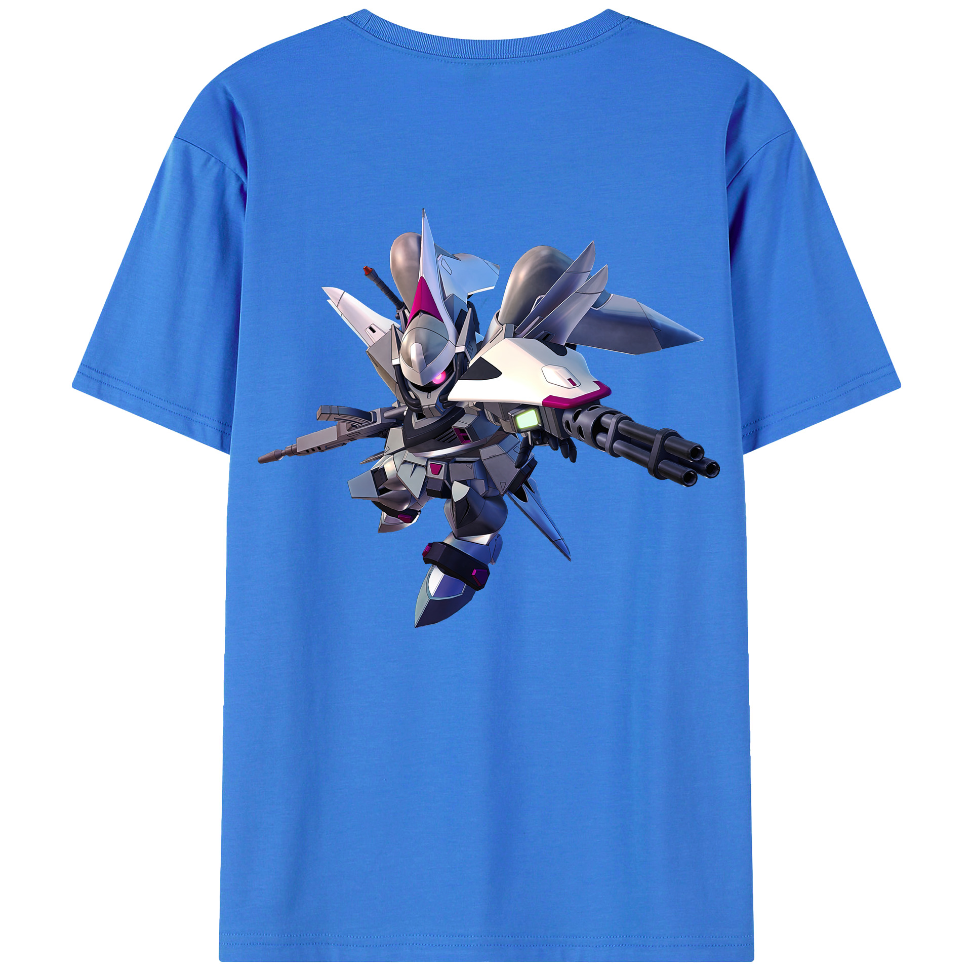 （画像用） 機動戦士ガンダム Mobile Suit Gundam 綿100％半袖Tシャツ（背面プリント）
