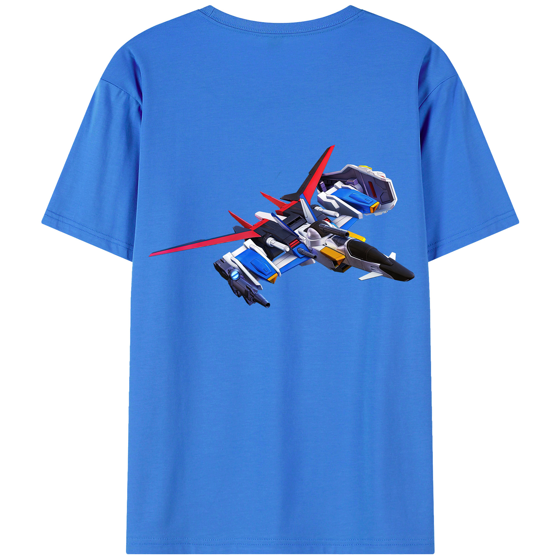 （画像用） 機動戦士ガンダム Mobile Suit Gundam 綿100％半袖Tシャツ（背面プリント）