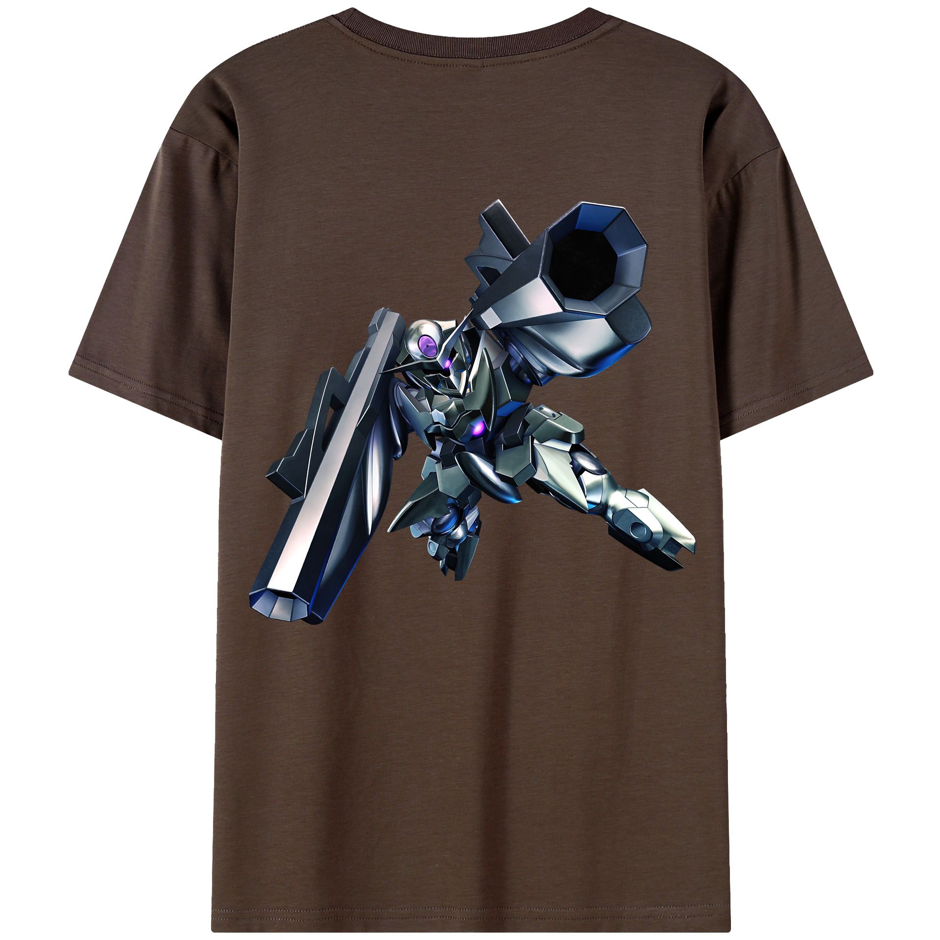 （画像用） 機動戦士ガンダム Mobile Suit Gundam 綿100％半袖Tシャツ（背面プリント）