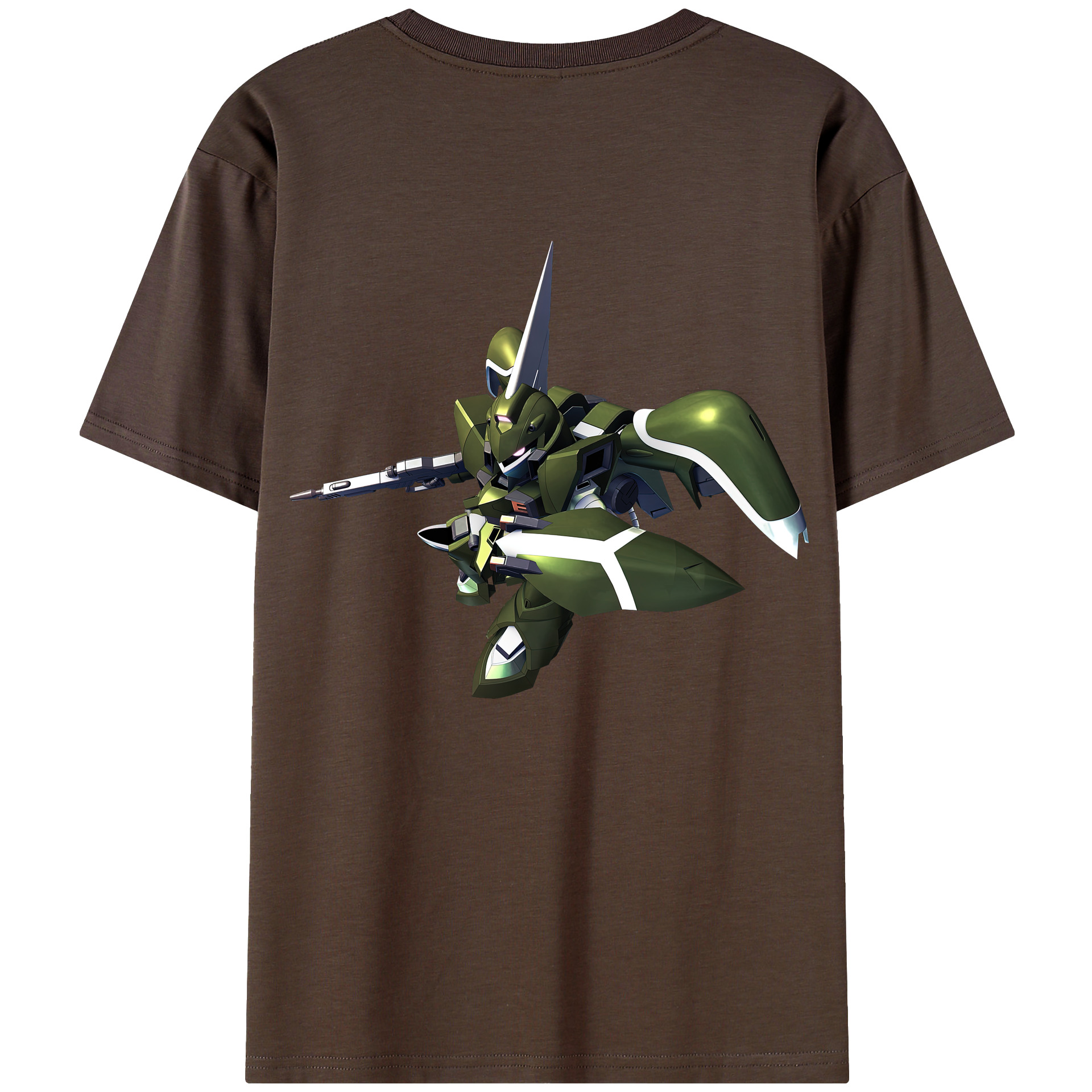 （画像用） 機動戦士ガンダム Mobile Suit Gundam 綿100％半袖Tシャツ（背面プリント）