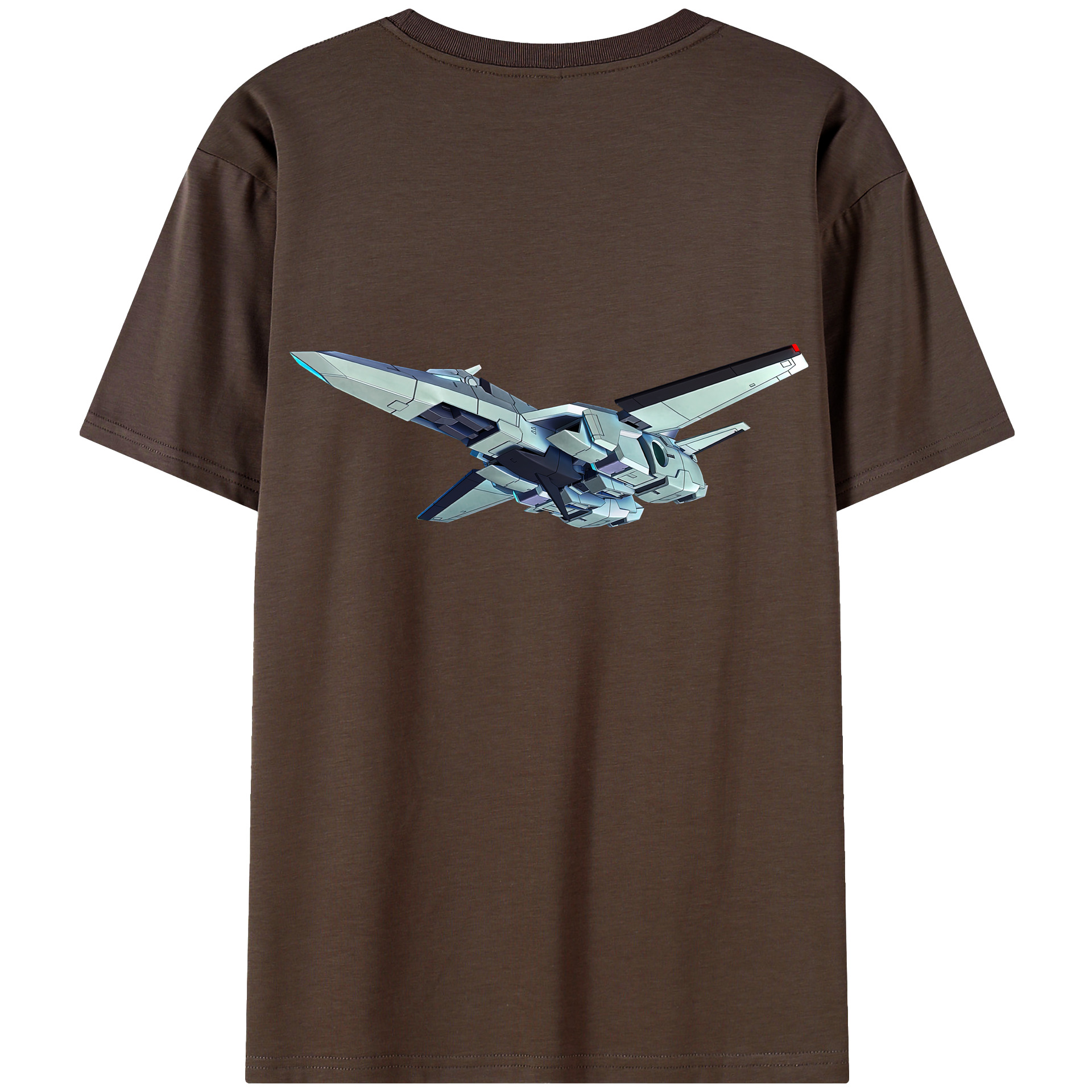 （画像用） 機動戦士ガンダム Mobile Suit Gundam 綿100％半袖Tシャツ（背面プリント）