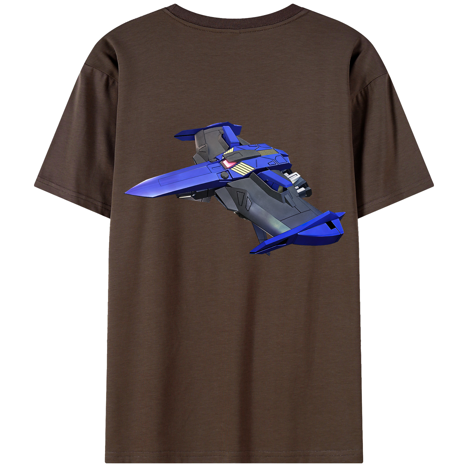 （画像用） 機動戦士ガンダム Mobile Suit Gundam 綿100％半袖Tシャツ（背面プリント）