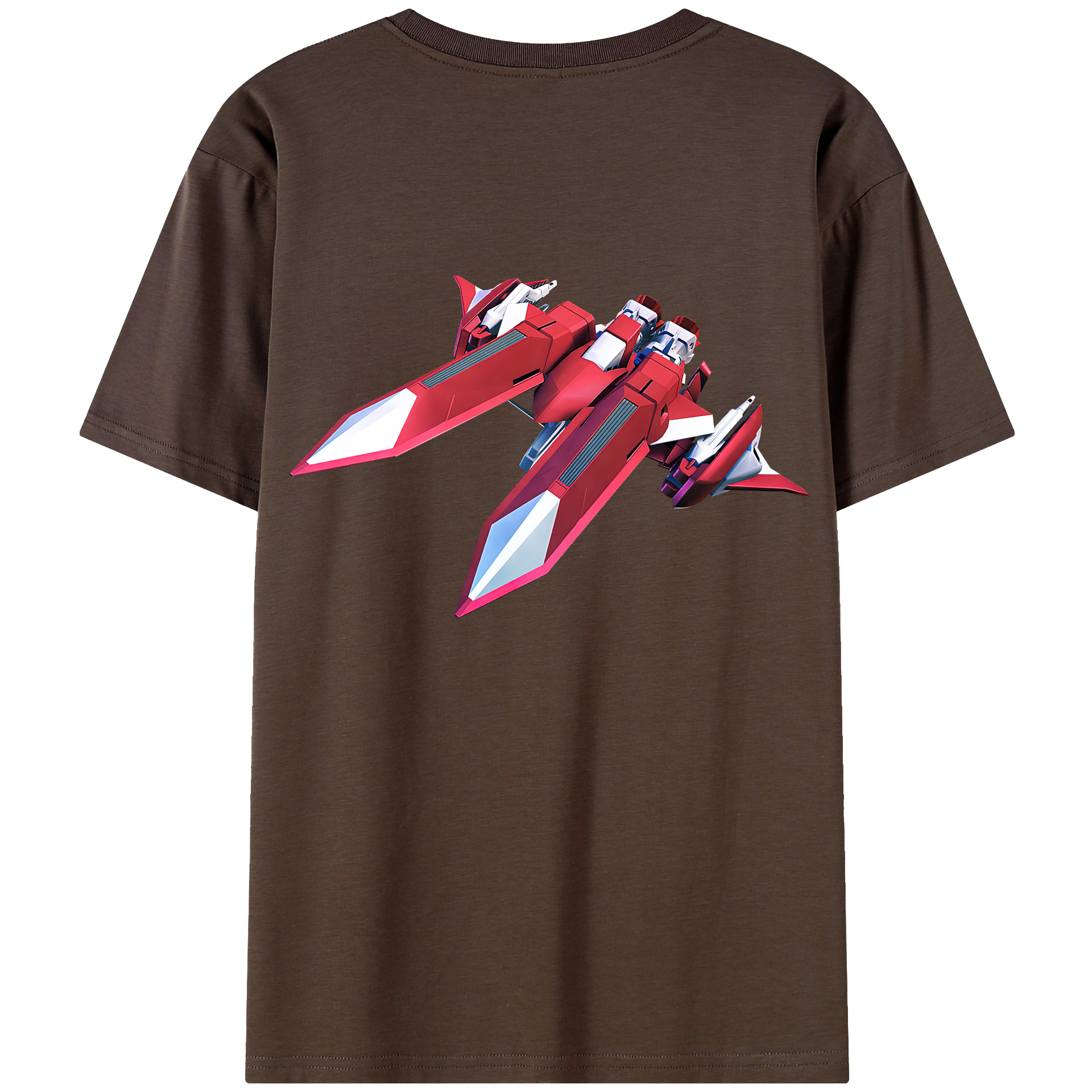 （画像用） 機動戦士ガンダム Mobile Suit Gundam 綿100％半袖Tシャツ（背面プリント）