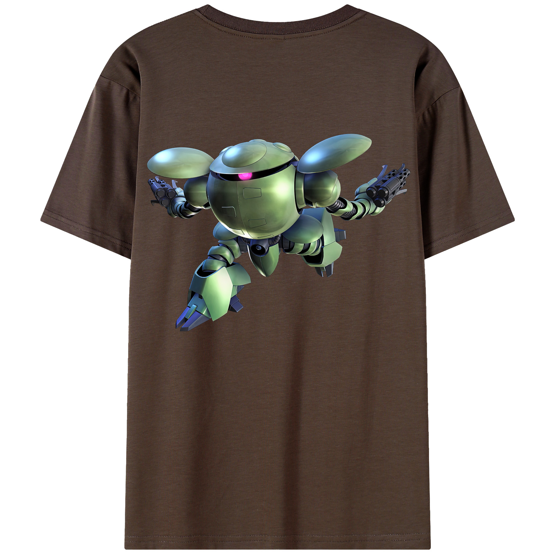 （画像用） 機動戦士ガンダム Mobile Suit Gundam 綿100％半袖Tシャツ（背面プリント）