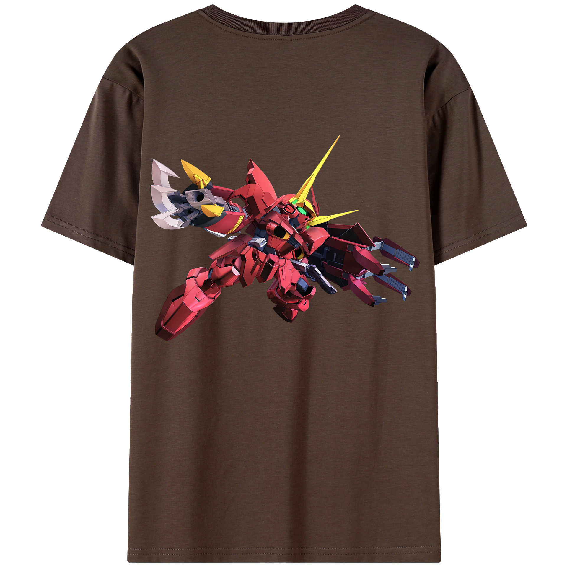 （画像用） 機動戦士ガンダム Mobile Suit Gundam 綿100％半袖Tシャツ（背面プリント）