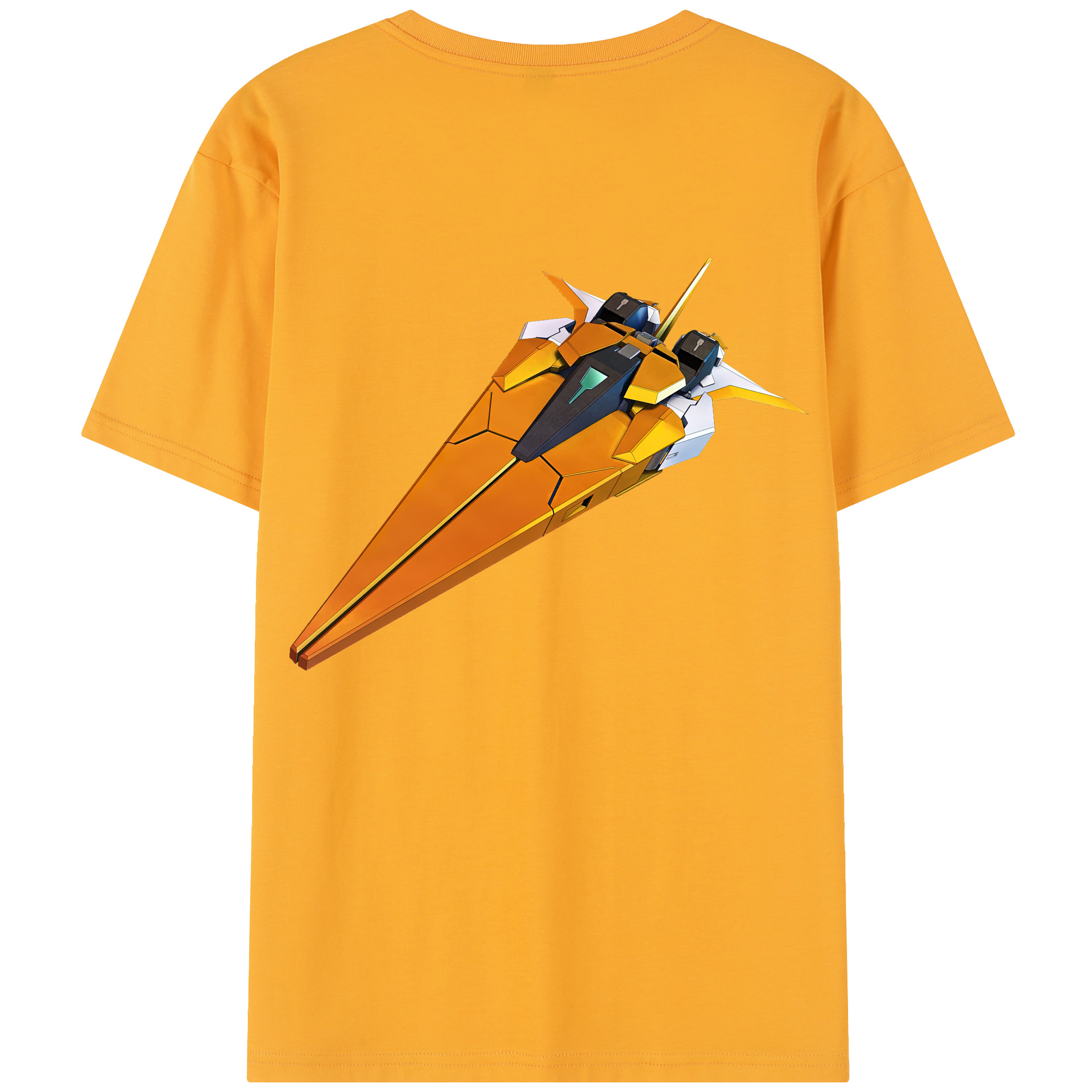 （画像用） 機動戦士ガンダム Mobile Suit Gundam 綿100％半袖Tシャツ（背面プリント）