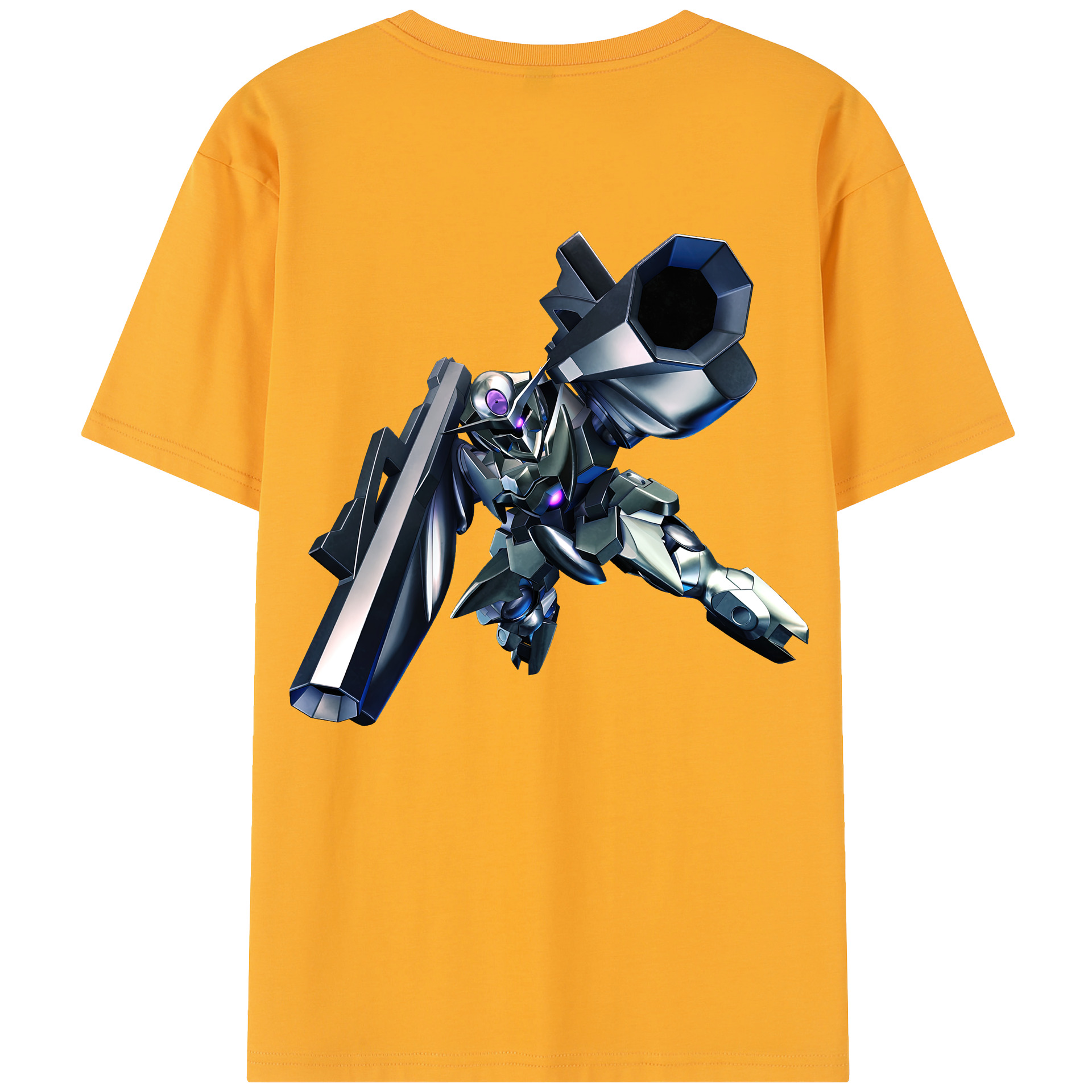 （画像用） 機動戦士ガンダム Mobile Suit Gundam 綿100％半袖Tシャツ（背面プリント）