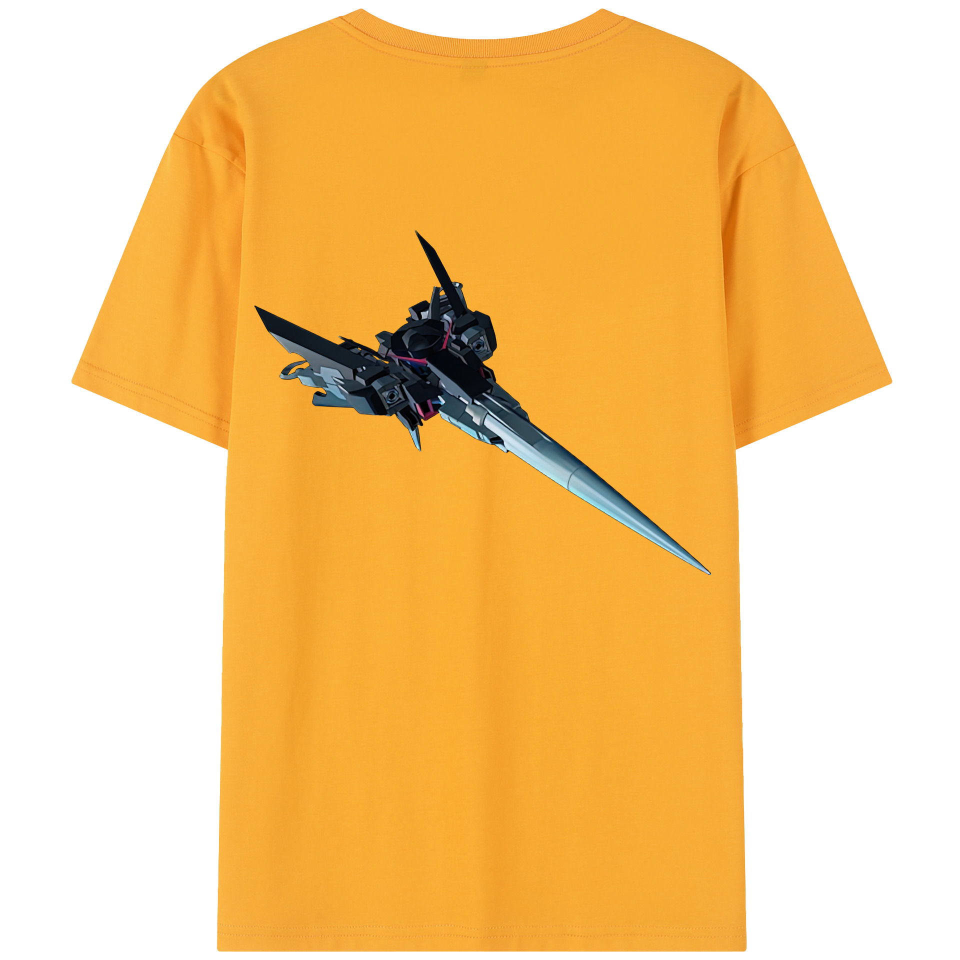 （画像用） 機動戦士ガンダム Mobile Suit Gundam 綿100％半袖Tシャツ（背面プリント）