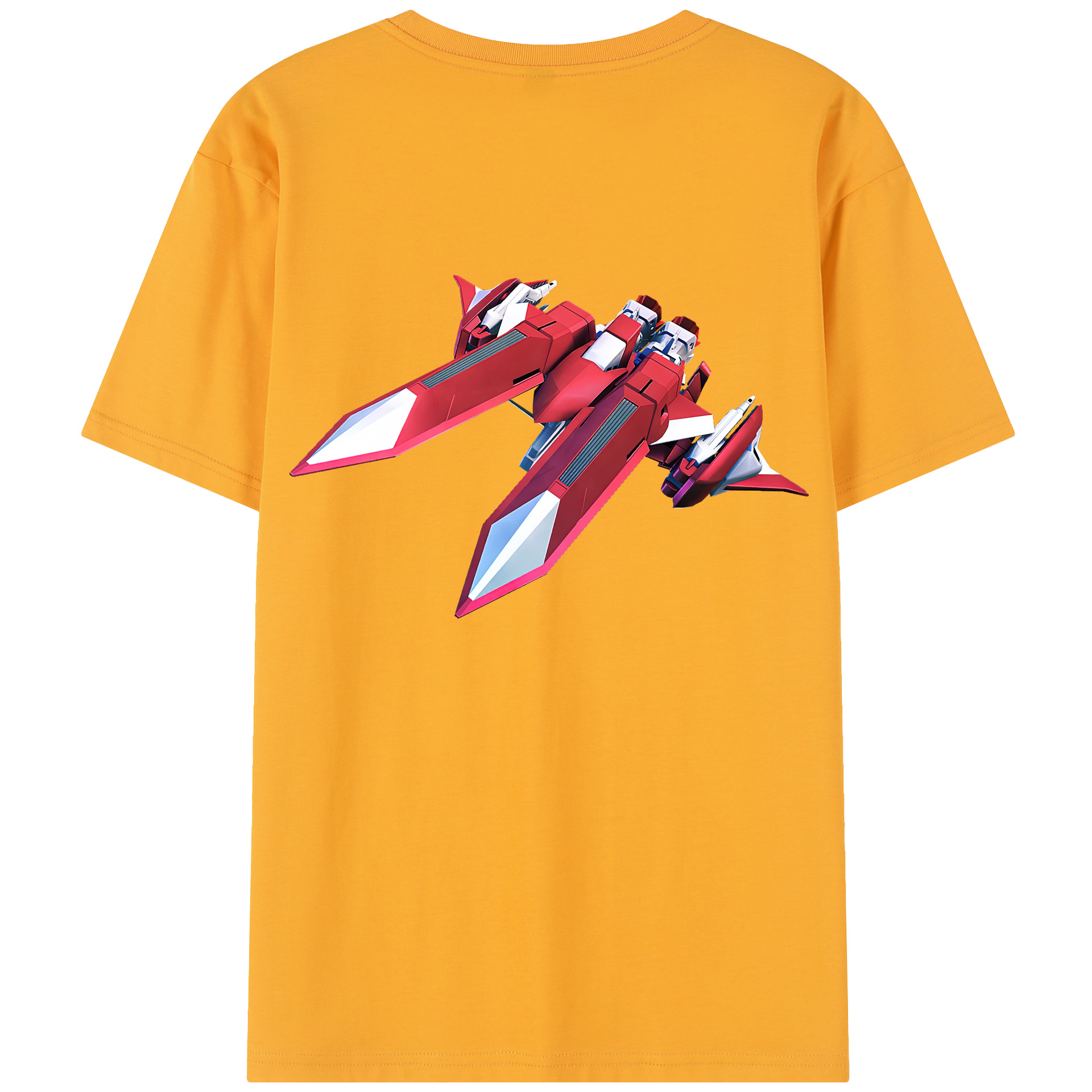 （画像用） 機動戦士ガンダム Mobile Suit Gundam 綿100％半袖Tシャツ（背面プリント）