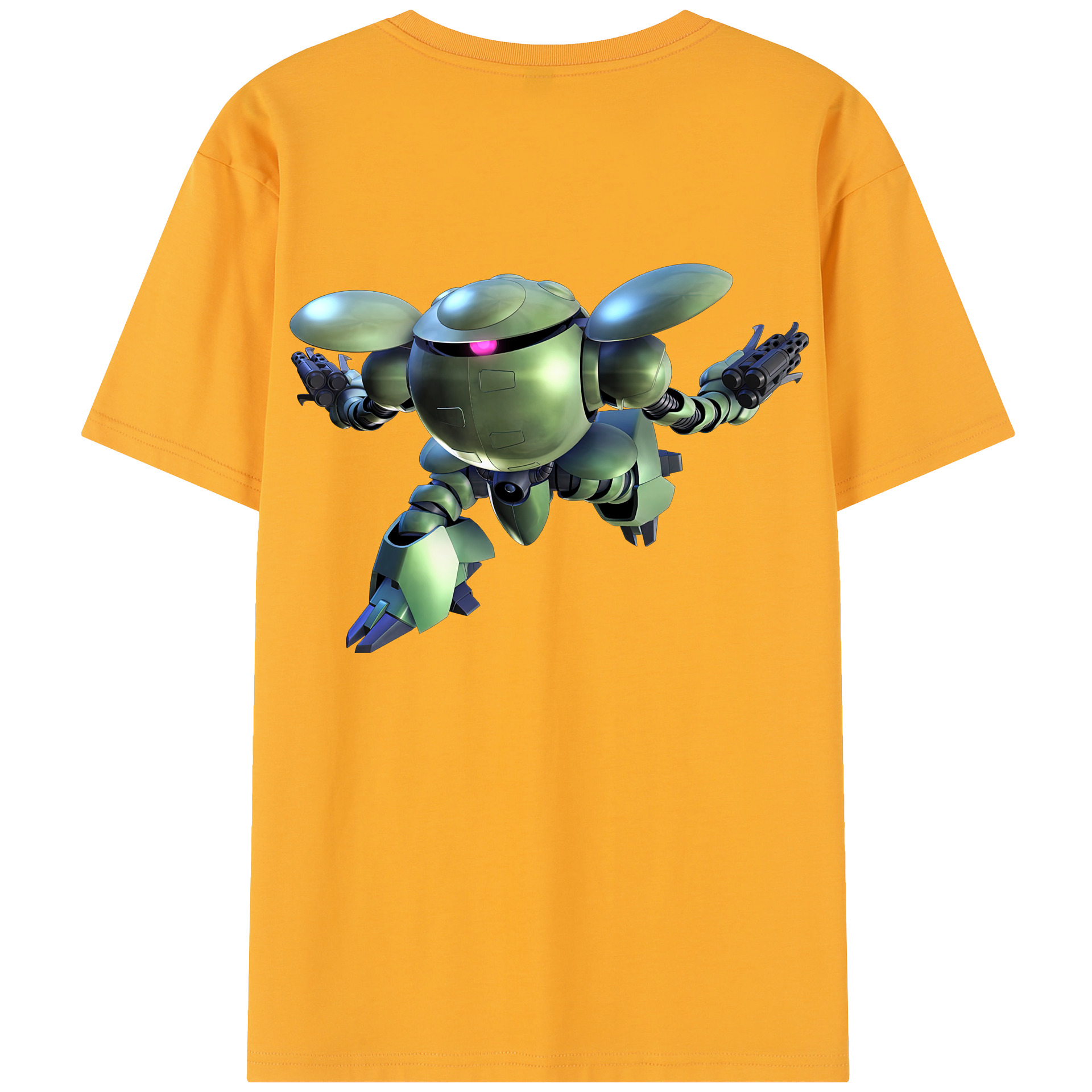 （画像用） 機動戦士ガンダム Mobile Suit Gundam 綿100％半袖Tシャツ（背面プリント）