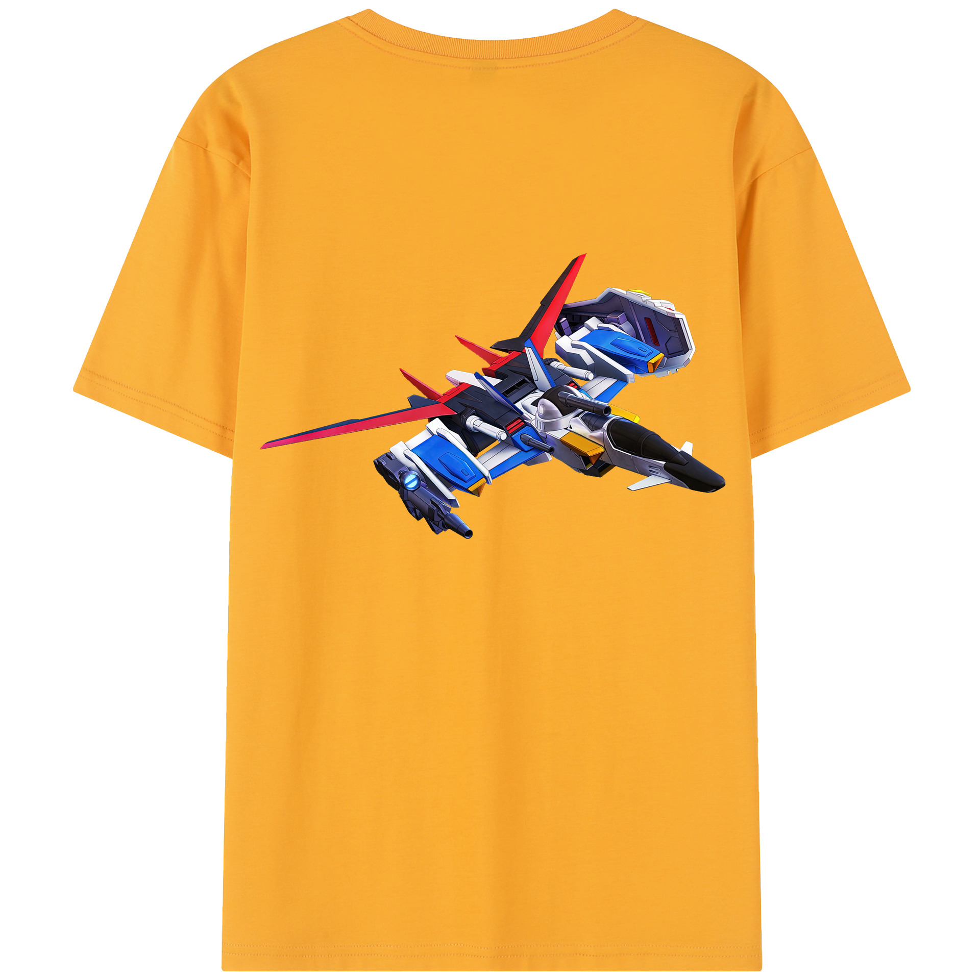 （画像用） 機動戦士ガンダム Mobile Suit Gundam 綿100％半袖Tシャツ（背面プリント）
