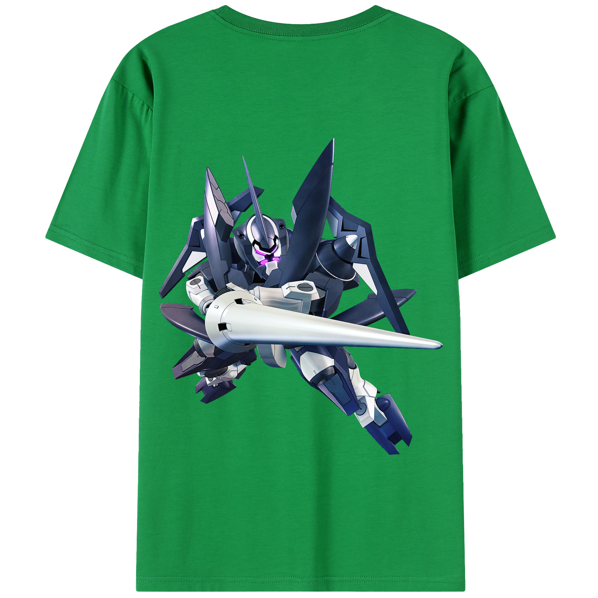 （画像用） 機動戦士ガンダム Mobile Suit Gundam 綿100％半袖Tシャツ（背面プリント）