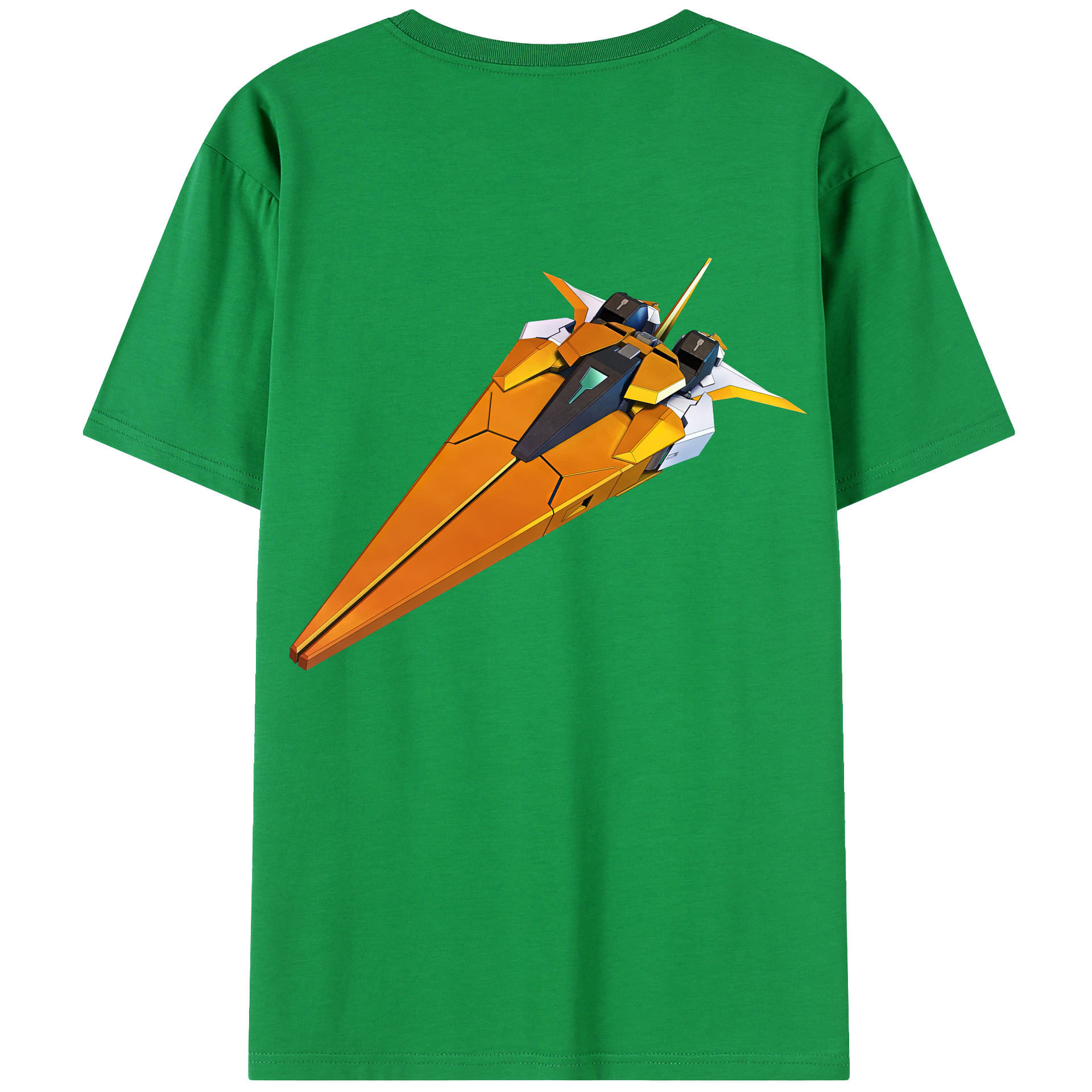 （画像用） 機動戦士ガンダム Mobile Suit Gundam 綿100％半袖Tシャツ（背面プリント）