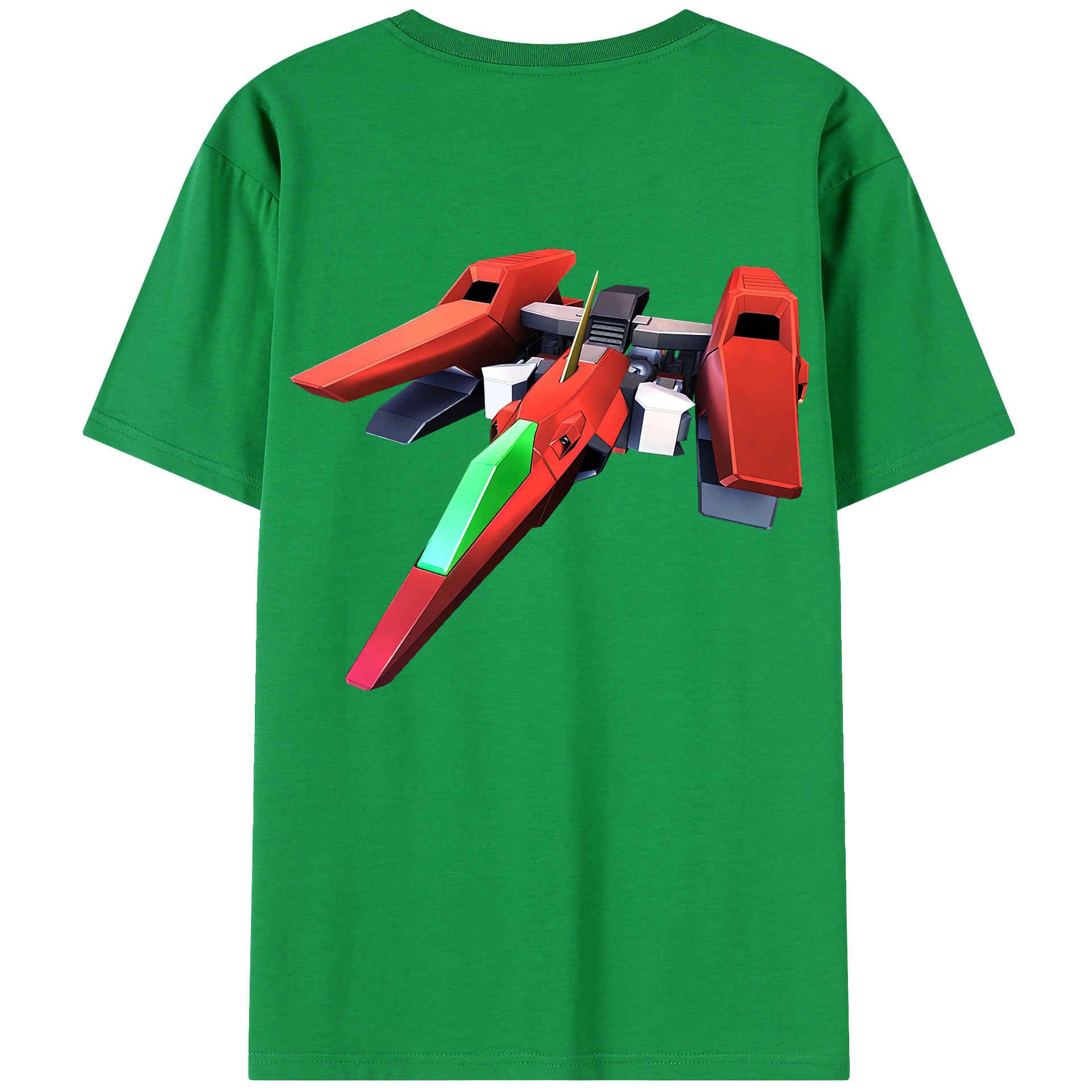 （画像用） 機動戦士ガンダム Mobile Suit Gundam 綿100％半袖Tシャツ（背面プリント）