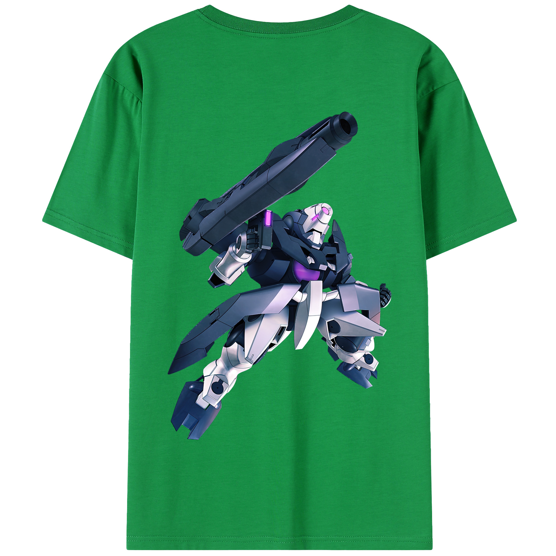 （画像用） 機動戦士ガンダム Mobile Suit Gundam 綿100％半袖Tシャツ（背面プリント）