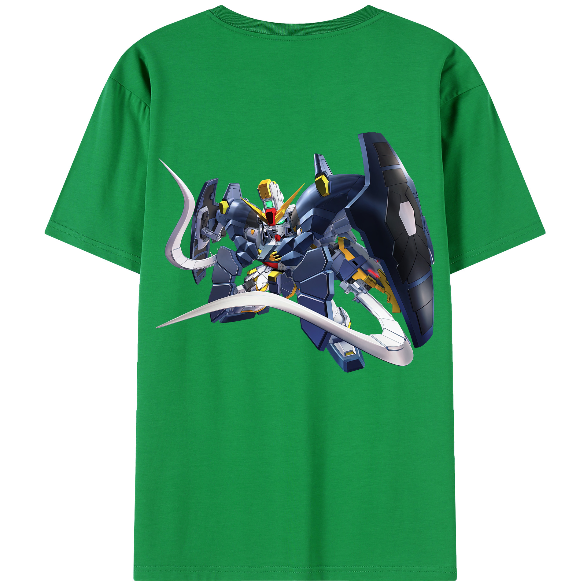 （画像用） 機動戦士ガンダム Mobile Suit Gundam 綿100％半袖Tシャツ（背面プリント）