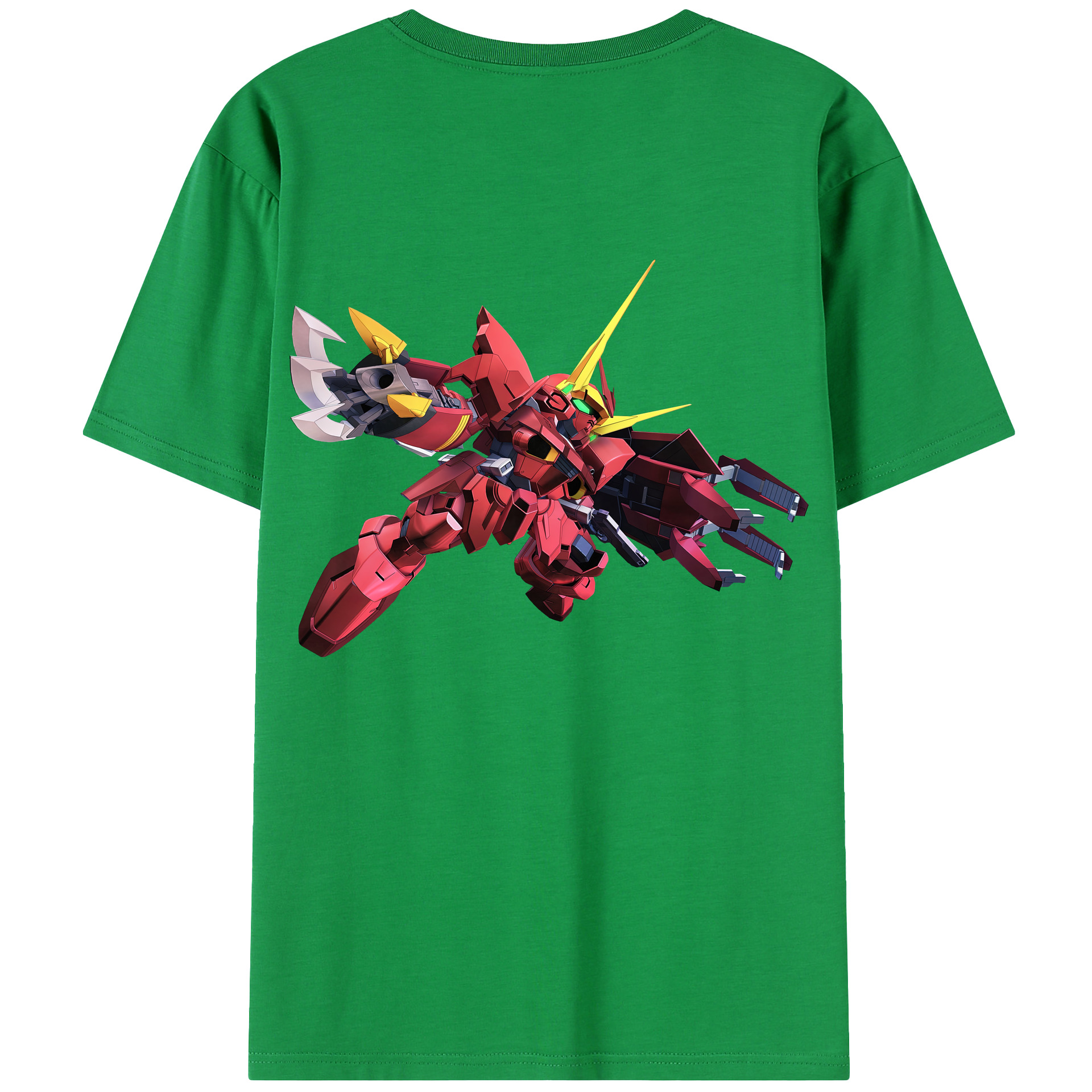（画像用） 機動戦士ガンダム Mobile Suit Gundam 綿100％半袖Tシャツ（背面プリント）
