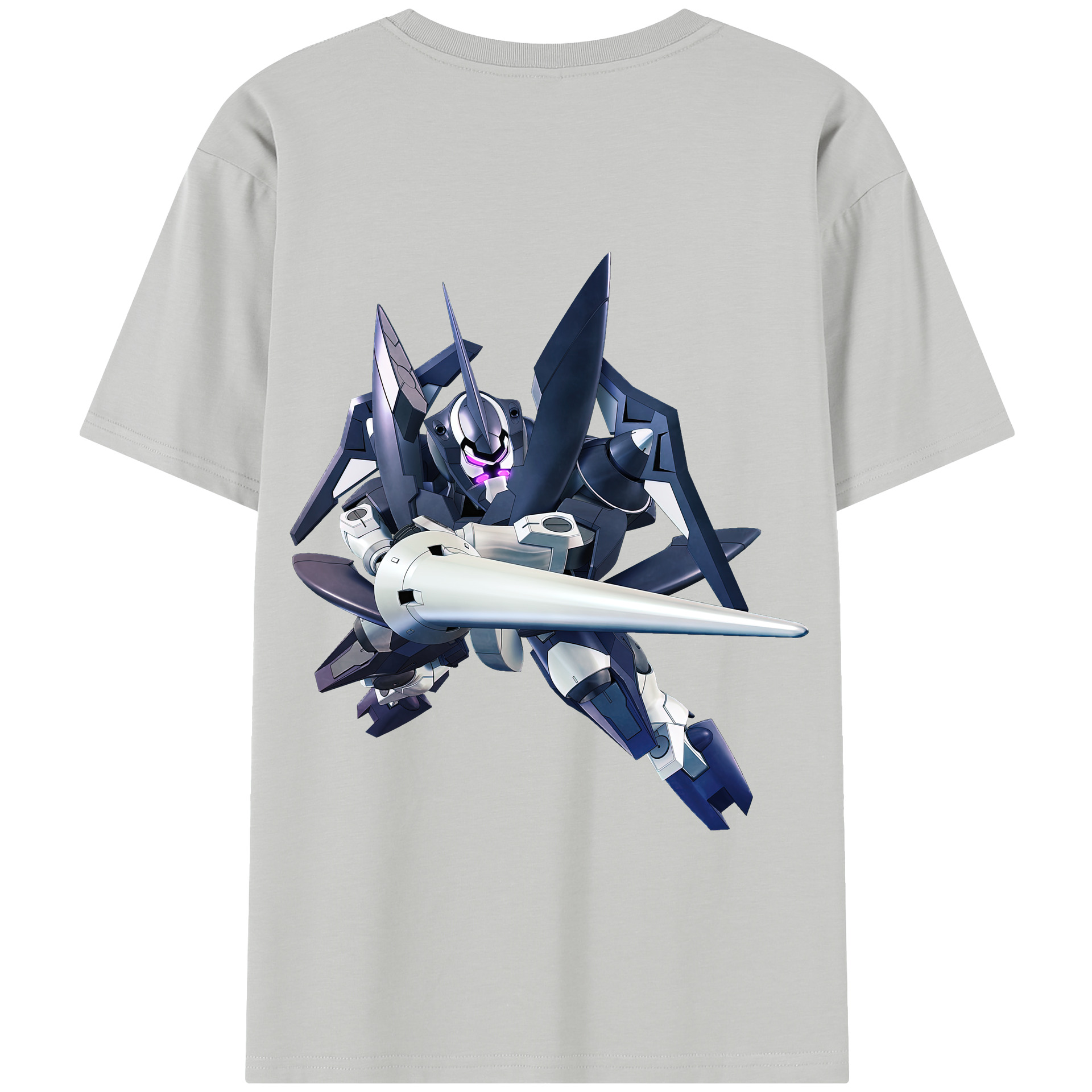 （画像用） 機動戦士ガンダム Mobile Suit Gundam 綿100％半袖Tシャツ（背面プリント）