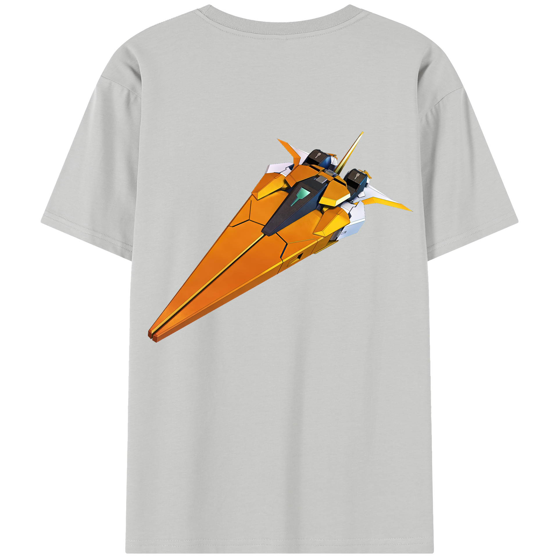 （画像用） 機動戦士ガンダム Mobile Suit Gundam 綿100％半袖Tシャツ（背面プリント）