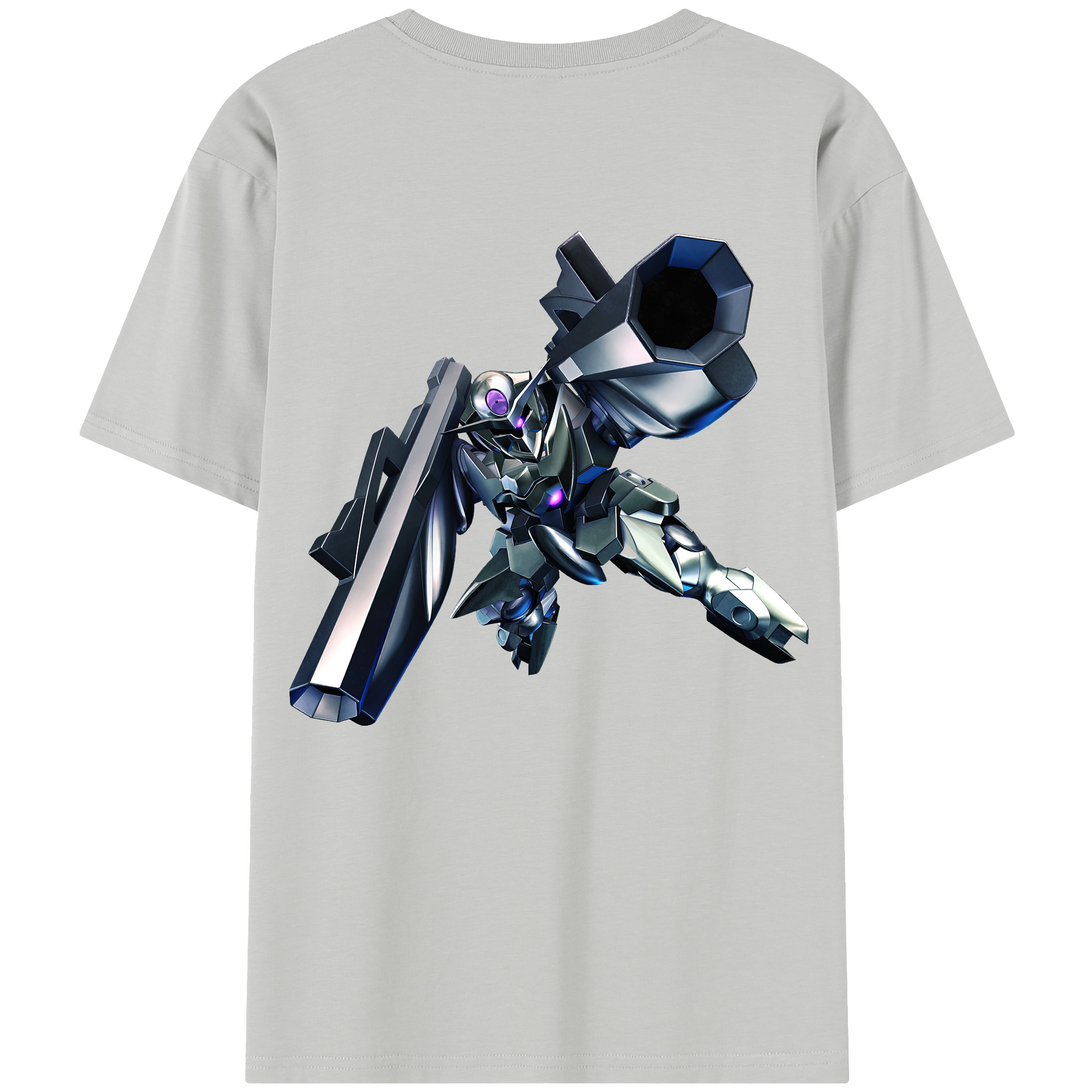 （画像用） 機動戦士ガンダム Mobile Suit Gundam 綿100％半袖Tシャツ（背面プリント）