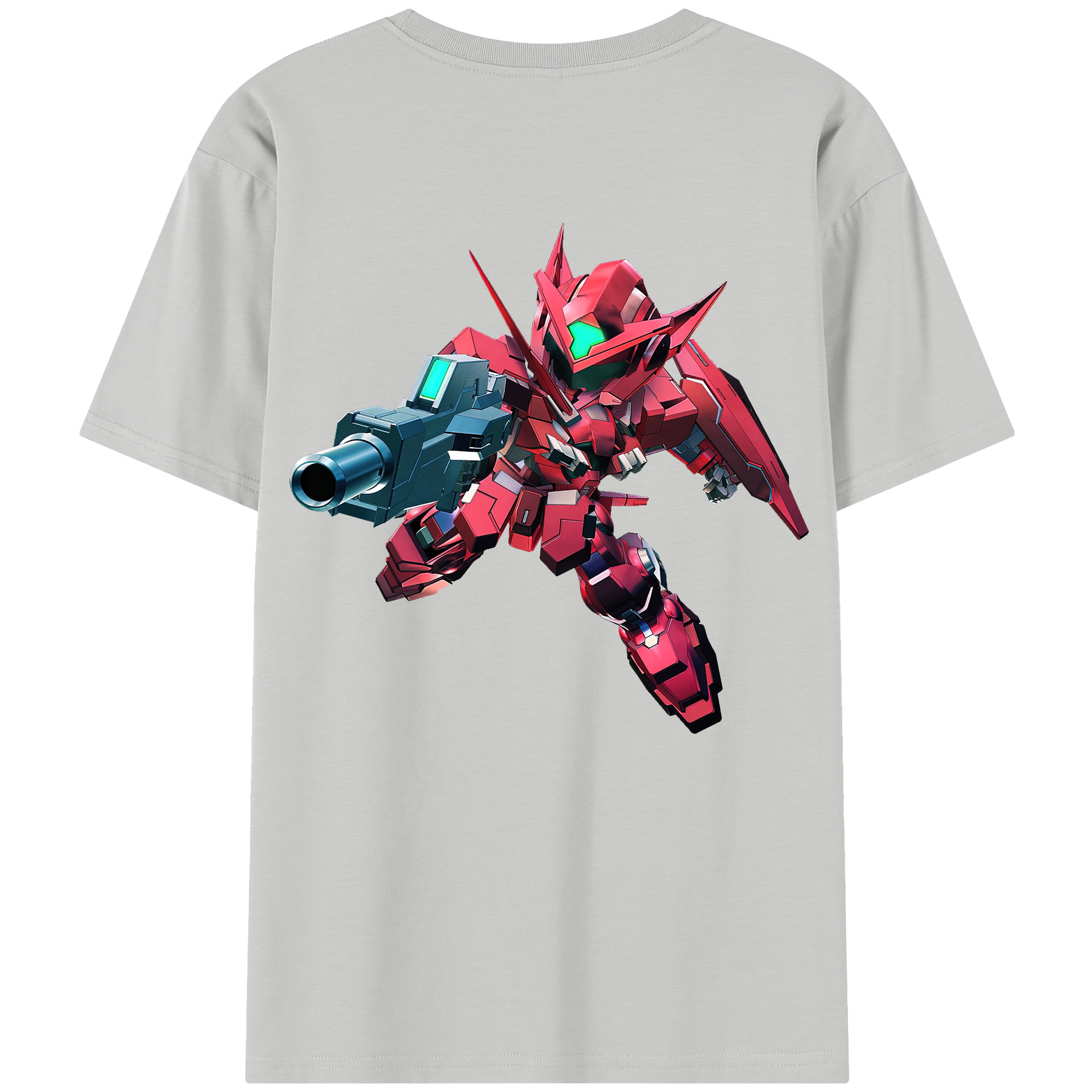 （画像用） 機動戦士ガンダム Mobile Suit Gundam 綿100％半袖Tシャツ（背面プリント）