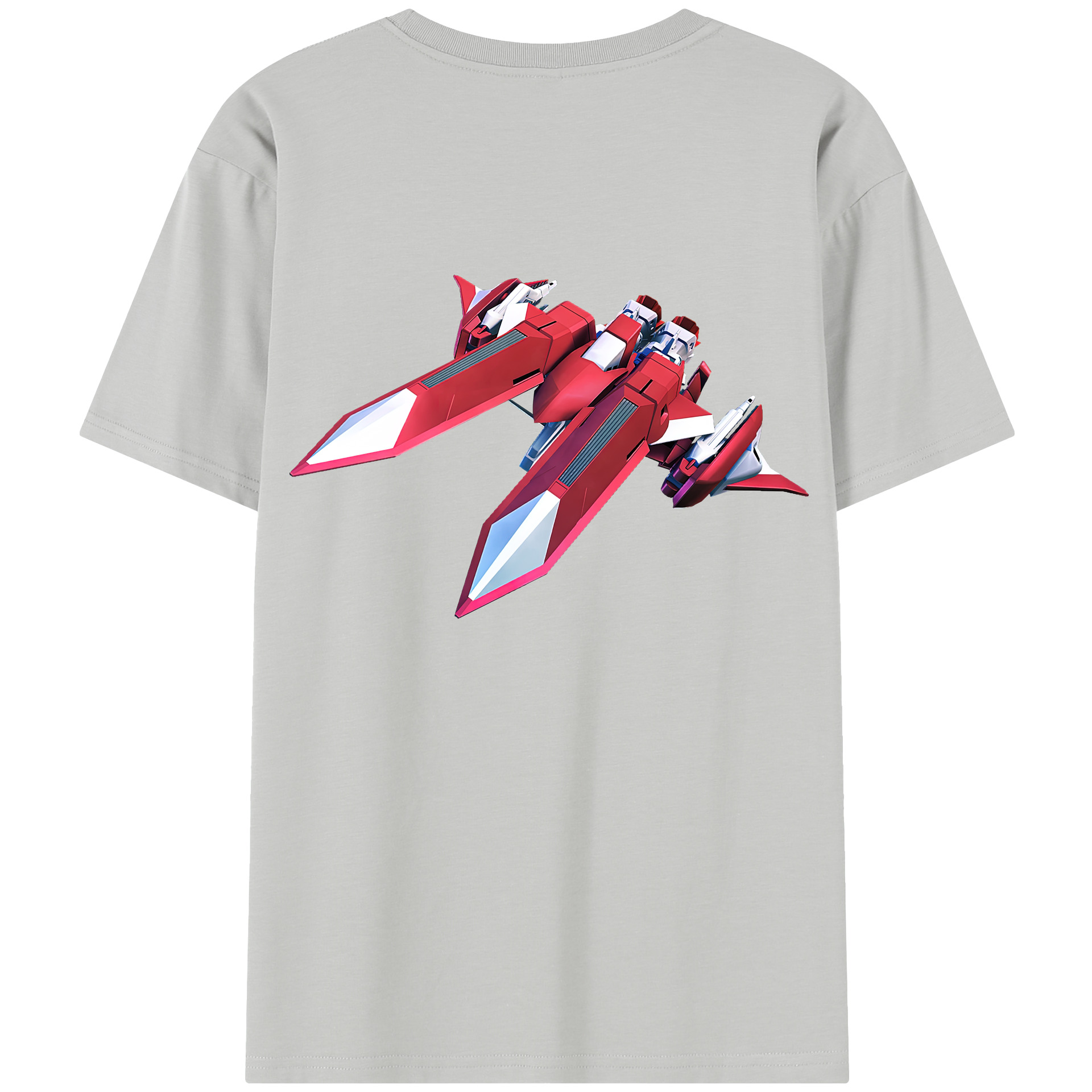 （画像用） 機動戦士ガンダム Mobile Suit Gundam 綿100％半袖Tシャツ（背面プリント）