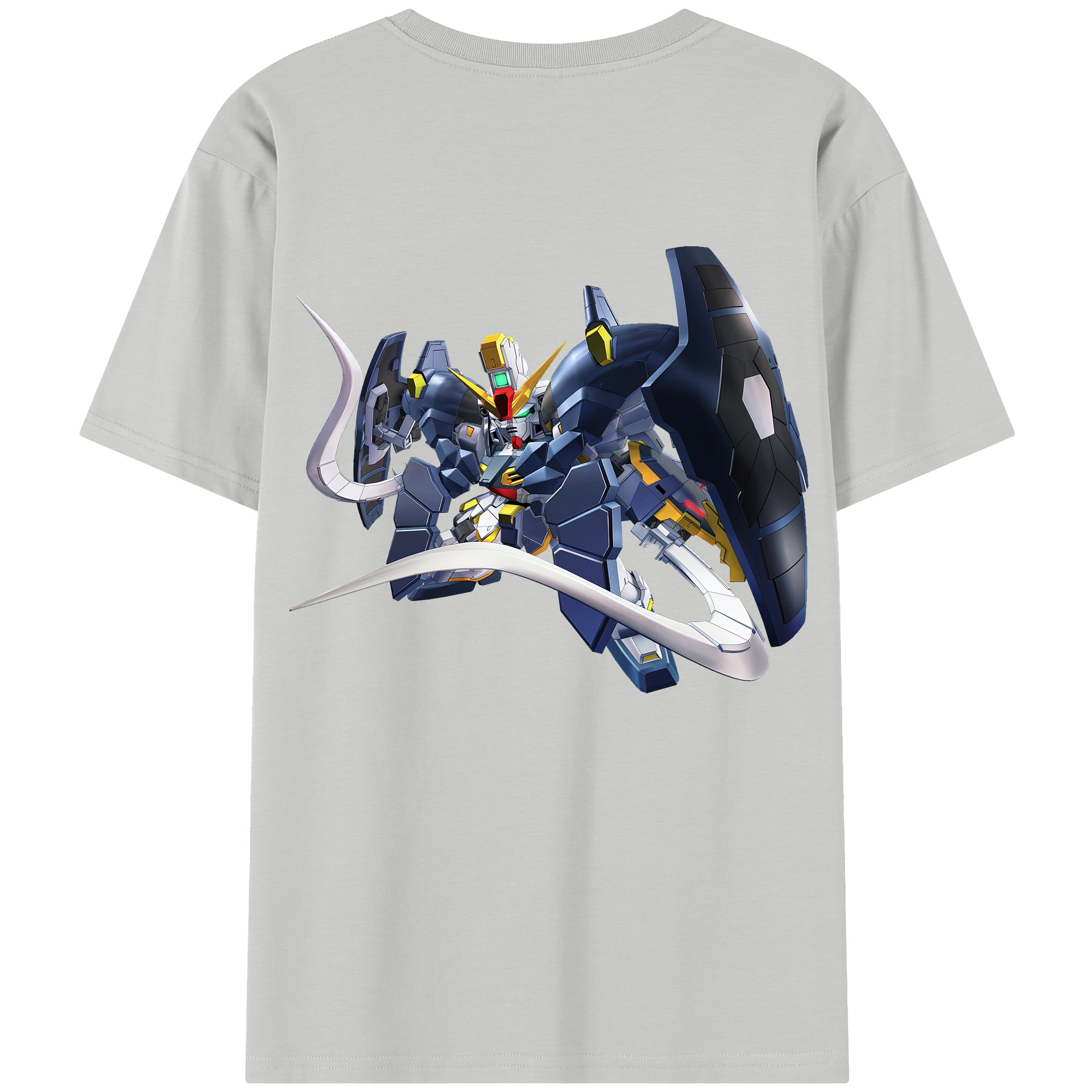 （画像用） 機動戦士ガンダム Mobile Suit Gundam 綿100％半袖Tシャツ（背面プリント）