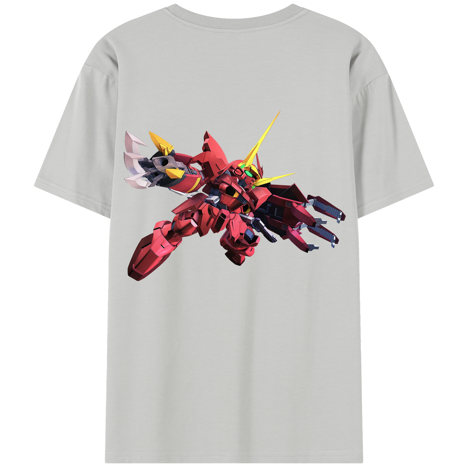 （画像用） 機動戦士ガンダム Mobile Suit Gundam 綿100％半袖Tシャツ（背面プリント）