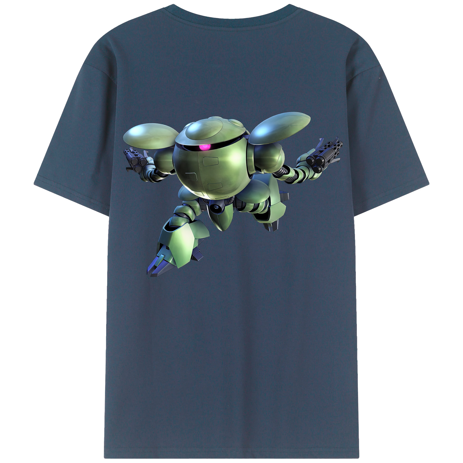 （画像用） 機動戦士ガンダム Mobile Suit Gundam 綿100％半袖Tシャツ（背面プリント）