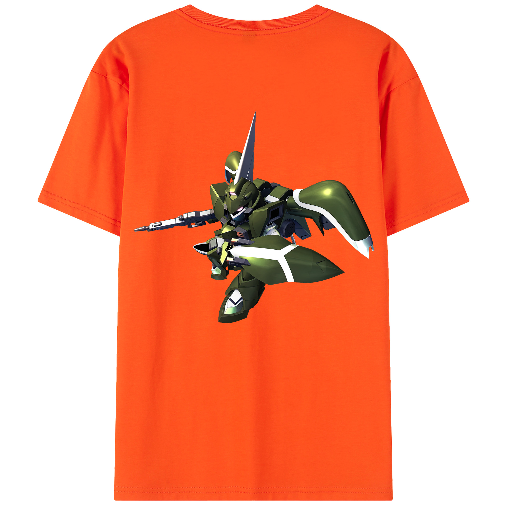 （画像用） 機動戦士ガンダム Mobile Suit Gundam 綿100％半袖Tシャツ（背面プリント）