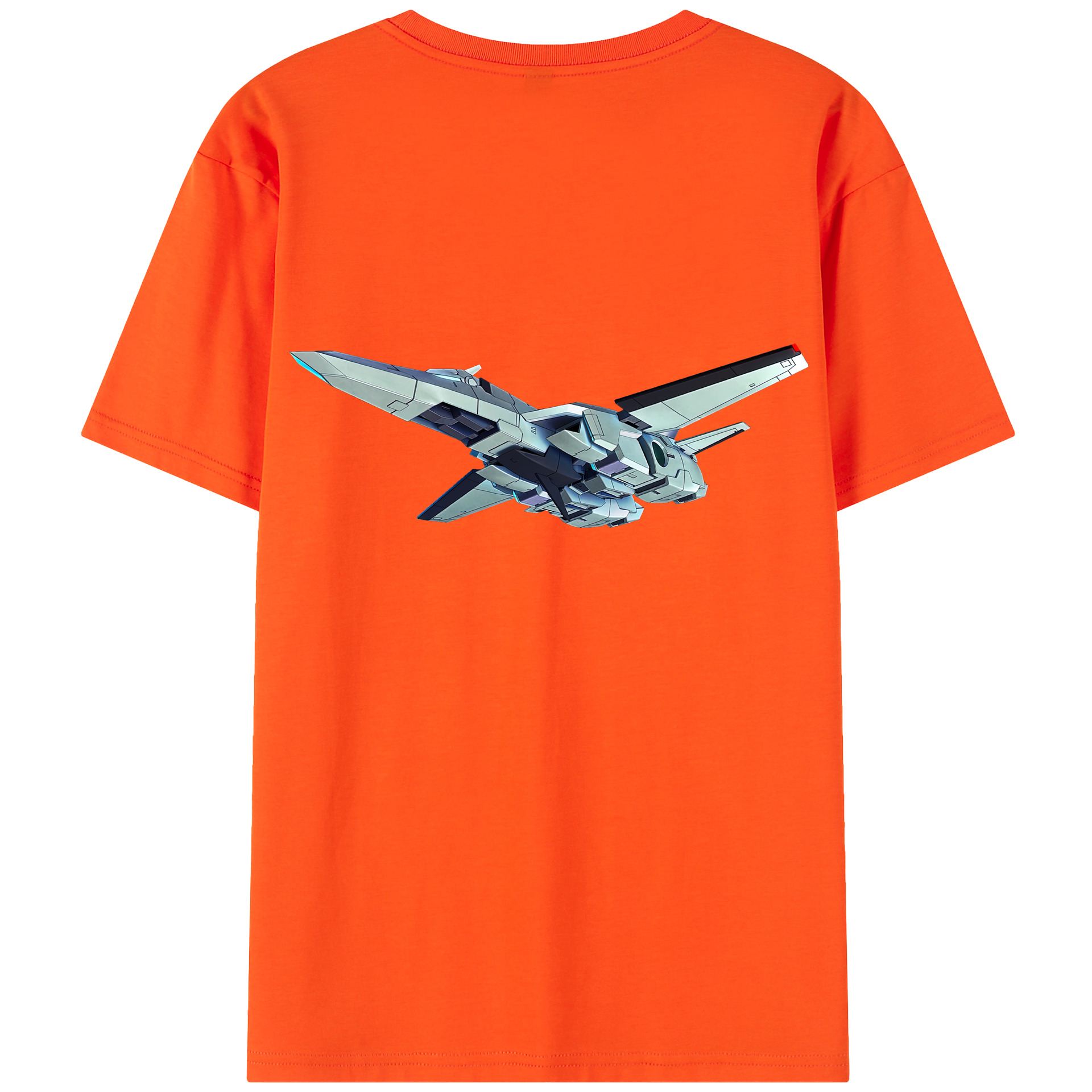 （画像用） 機動戦士ガンダム Mobile Suit Gundam 綿100％半袖Tシャツ（背面プリント）