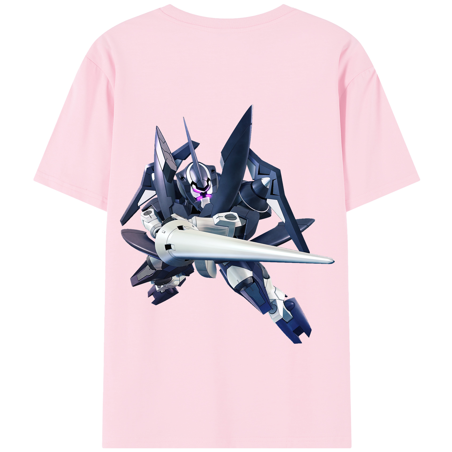 （画像用） 機動戦士ガンダム Mobile Suit Gundam 綿100％半袖Tシャツ（背面プリント）