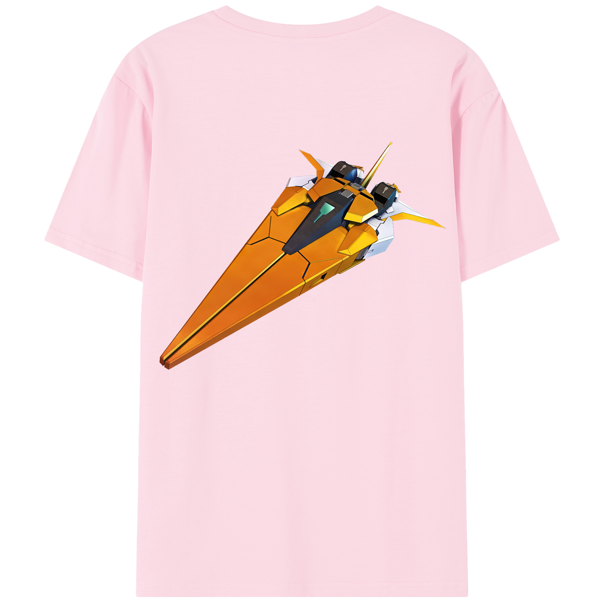 （画像用） 機動戦士ガンダム Mobile Suit Gundam 綿100％半袖Tシャツ（背面プリント）