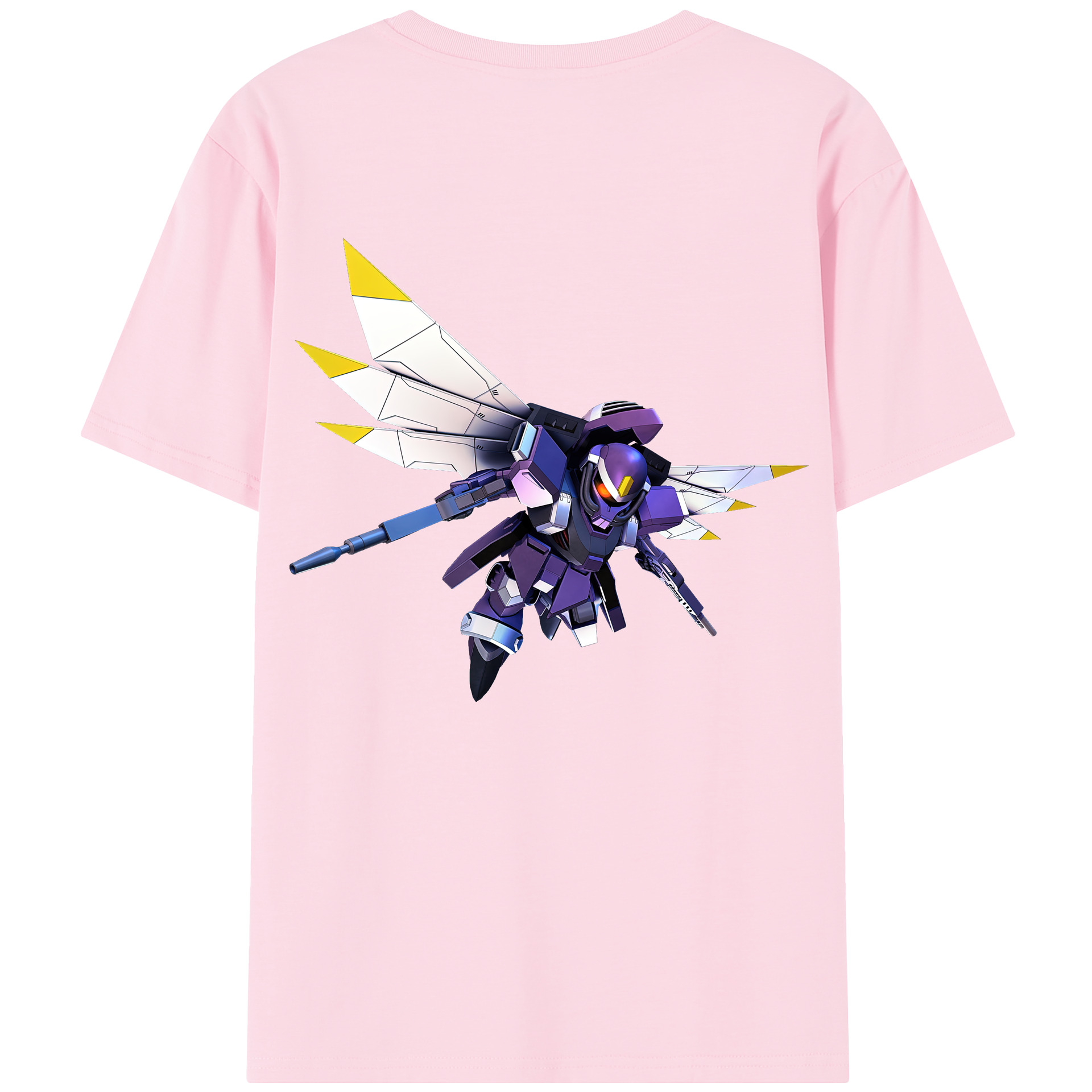 （画像用） 機動戦士ガンダム Mobile Suit Gundam 綿100％半袖Tシャツ（背面プリント）