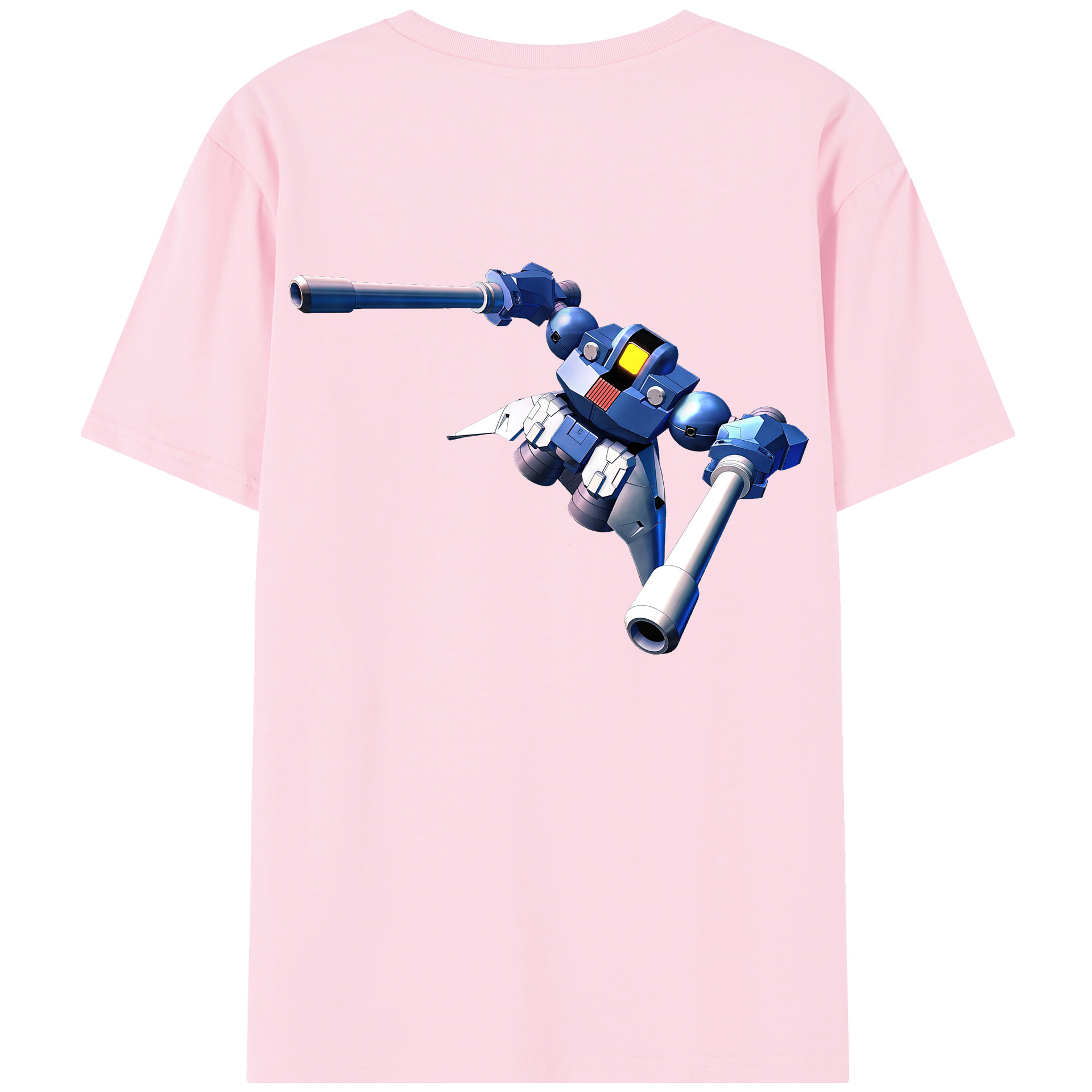 （画像用） 機動戦士ガンダム Mobile Suit Gundam 綿100％半袖Tシャツ（背面プリント）