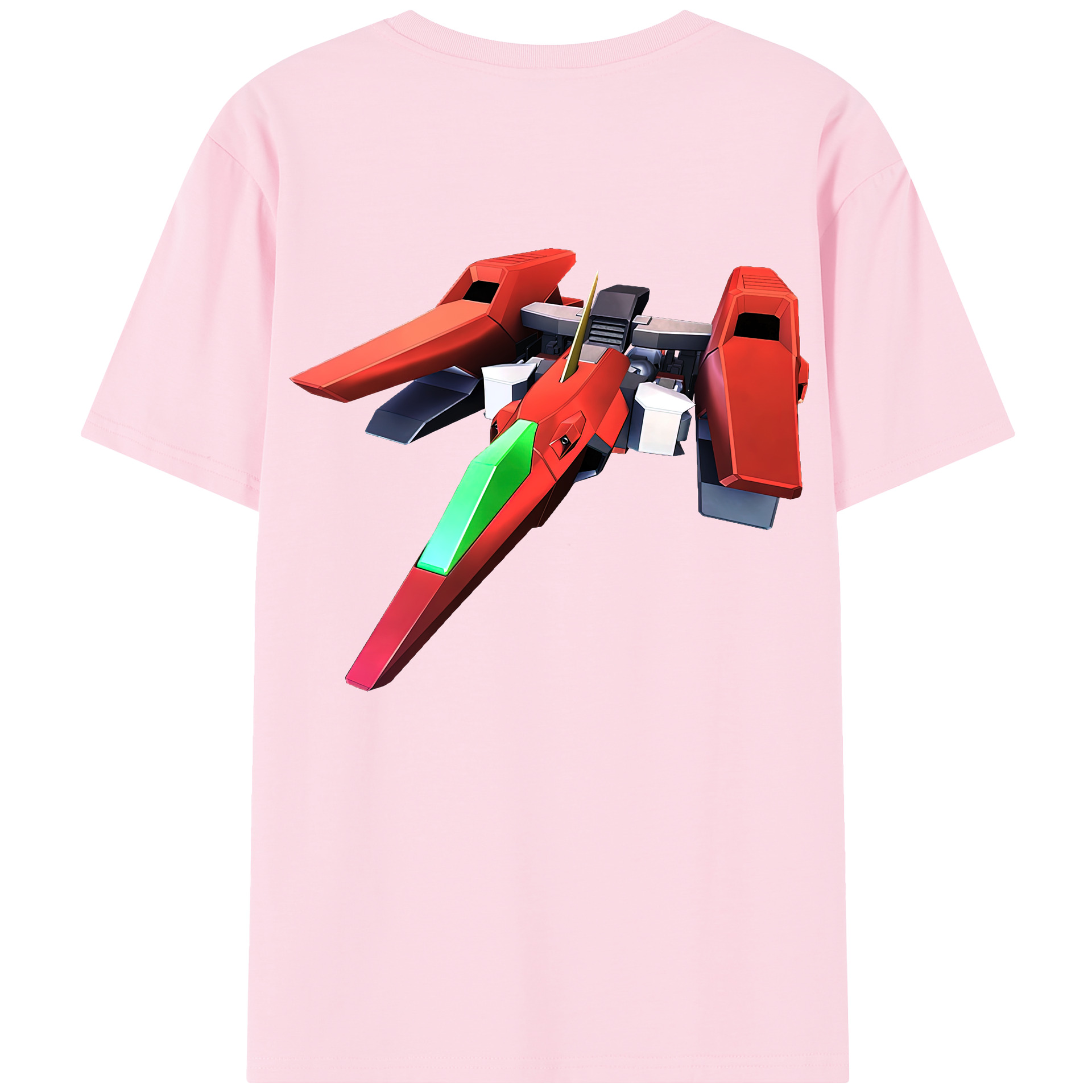 （画像用） 機動戦士ガンダム Mobile Suit Gundam 綿100％半袖Tシャツ（背面プリント）