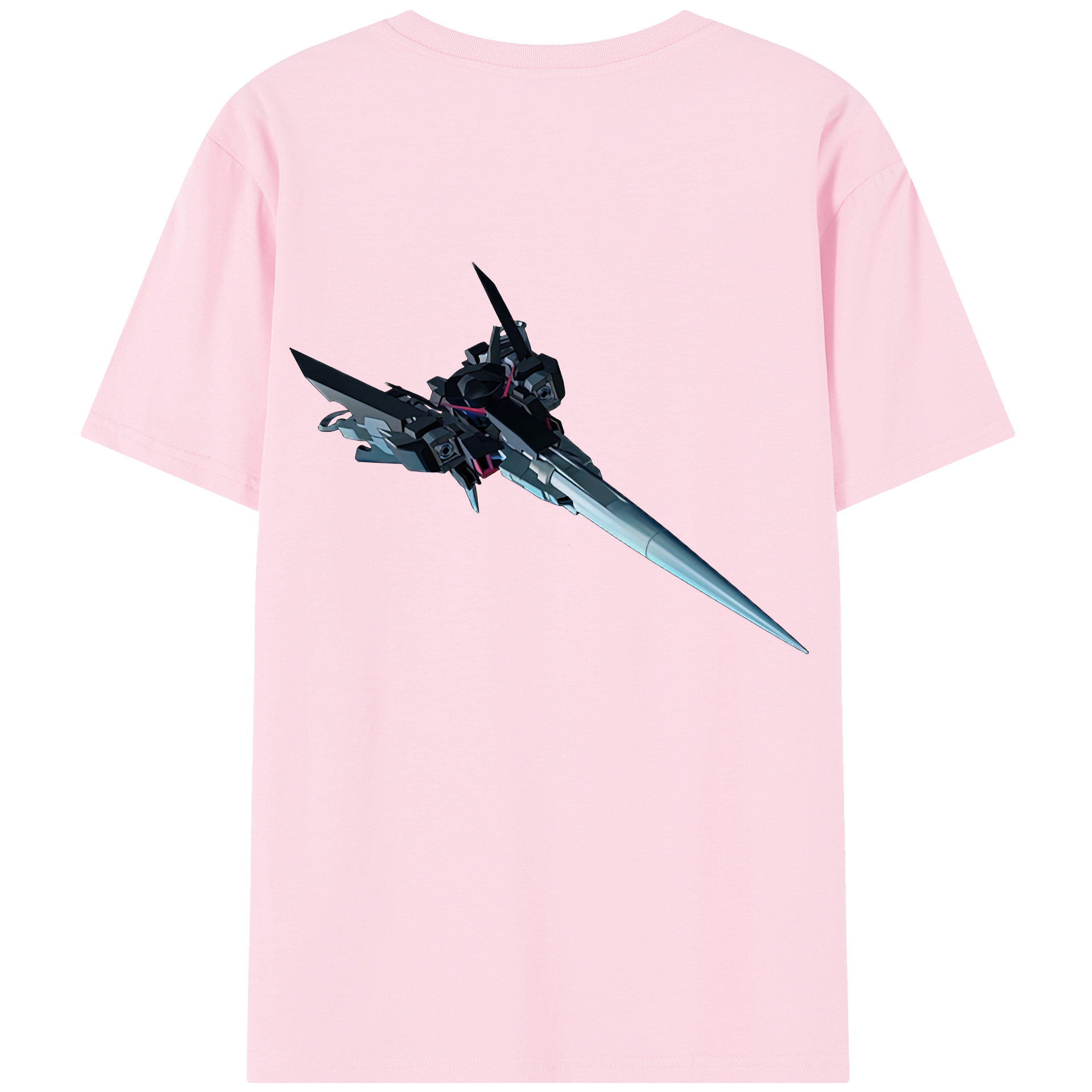 （画像用） 機動戦士ガンダム Mobile Suit Gundam 綿100％半袖Tシャツ（背面プリント）
