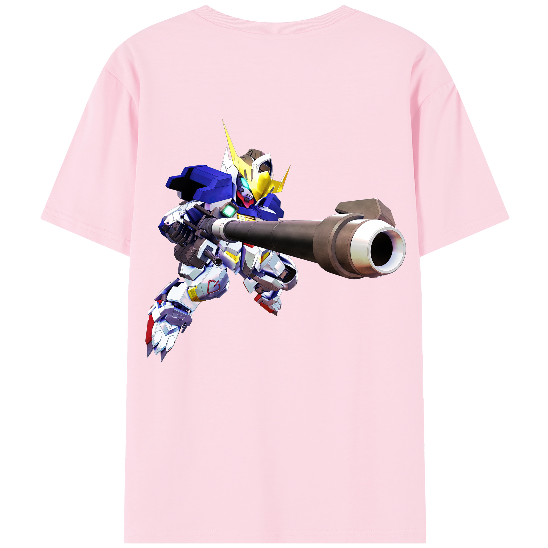 （画像用） 機動戦士ガンダム Mobile Suit Gundam 綿100％半袖Tシャツ（背面プリント）