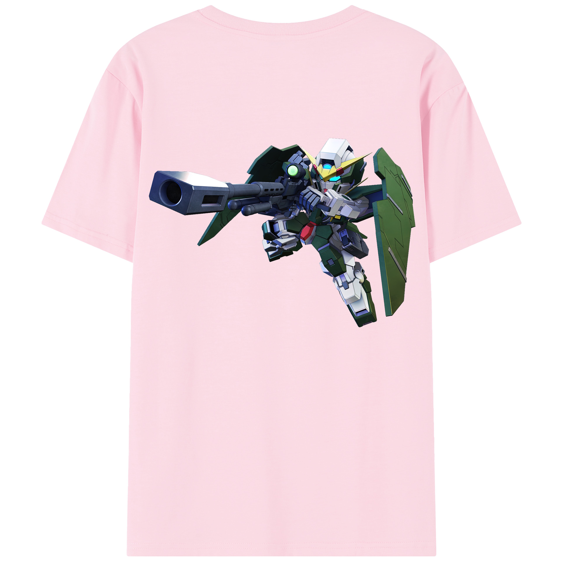 （画像用） 機動戦士ガンダム Mobile Suit Gundam 綿100％半袖Tシャツ（背面プリント）