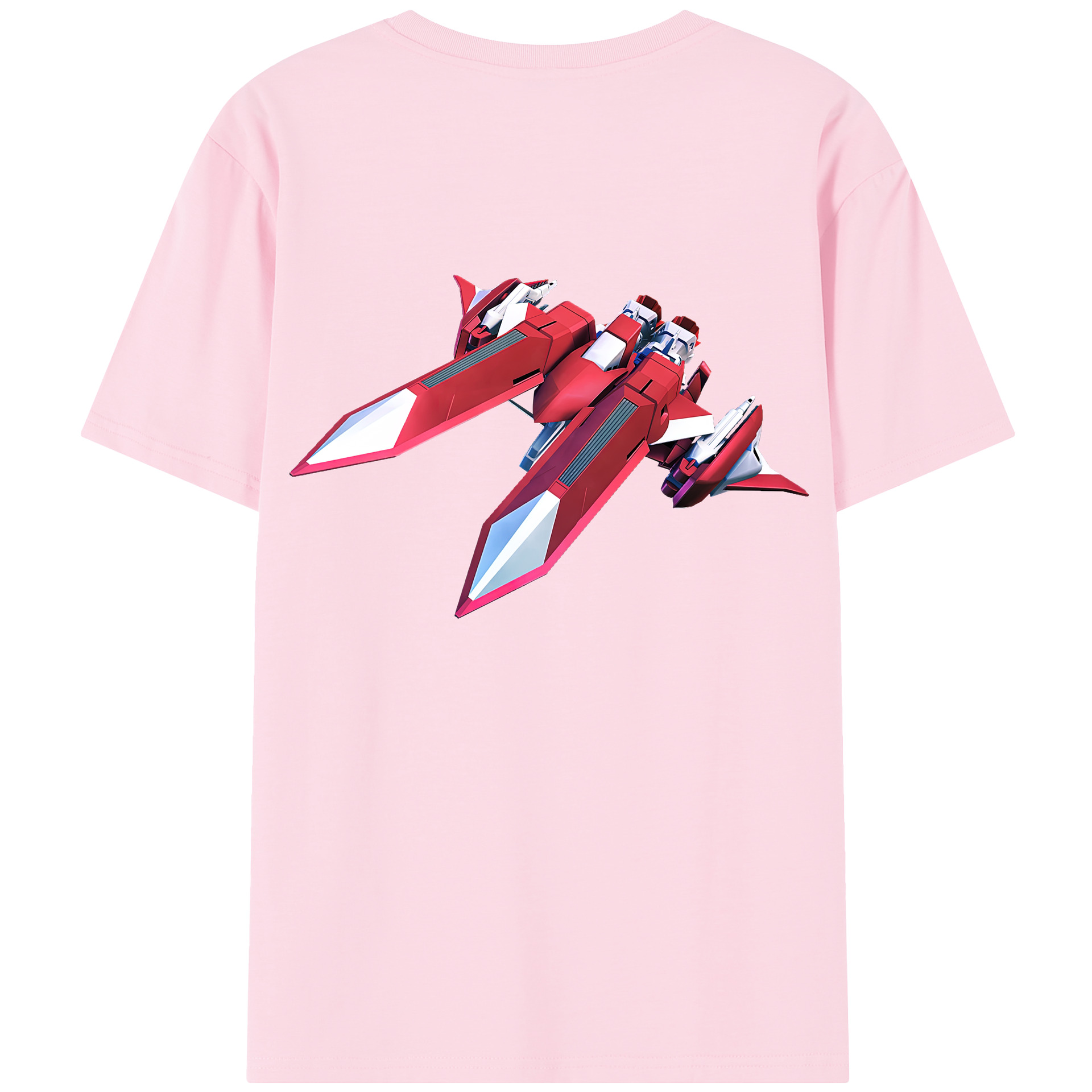 （画像用） 機動戦士ガンダム Mobile Suit Gundam 綿100％半袖Tシャツ（背面プリント）