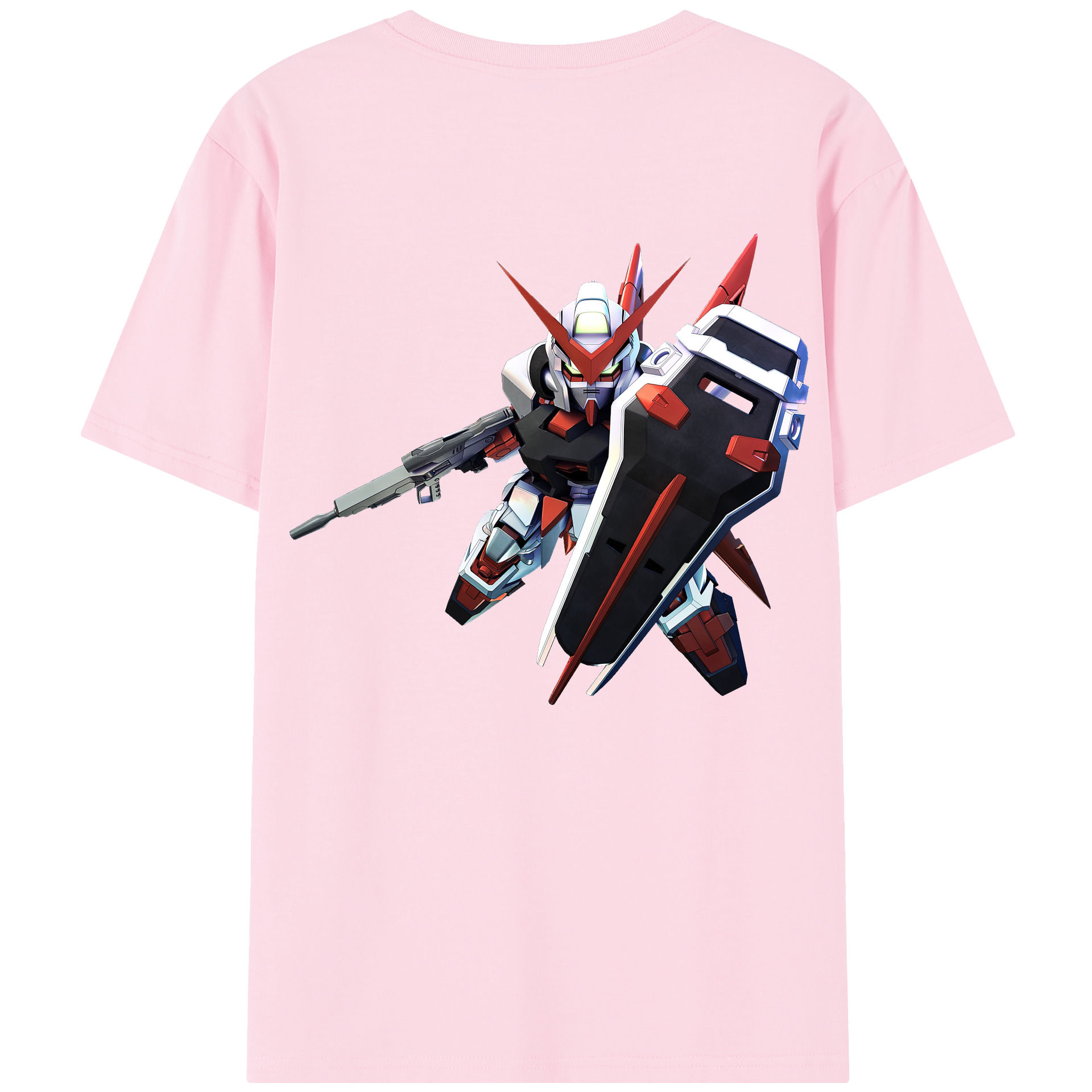 （画像用） 機動戦士ガンダム Mobile Suit Gundam 綿100％半袖Tシャツ（背面プリント）