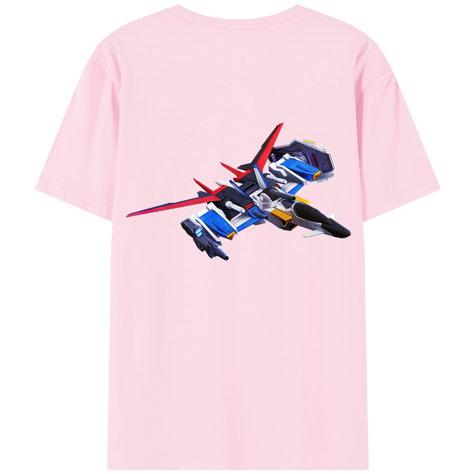 （画像用） 機動戦士ガンダム Mobile Suit Gundam 綿100％半袖Tシャツ（背面プリント）
