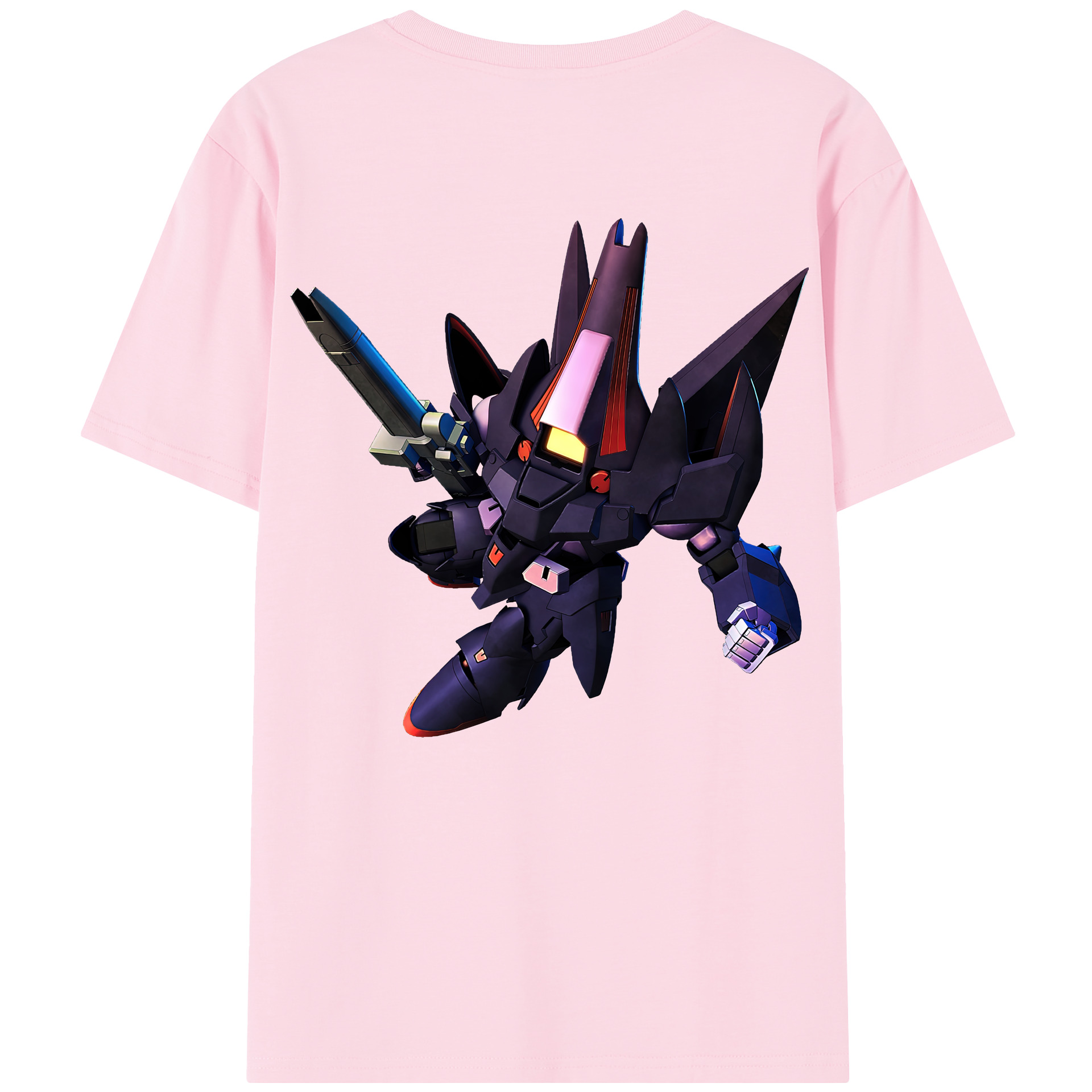 （画像用） 機動戦士ガンダム Mobile Suit Gundam 綿100％半袖Tシャツ（背面プリント）