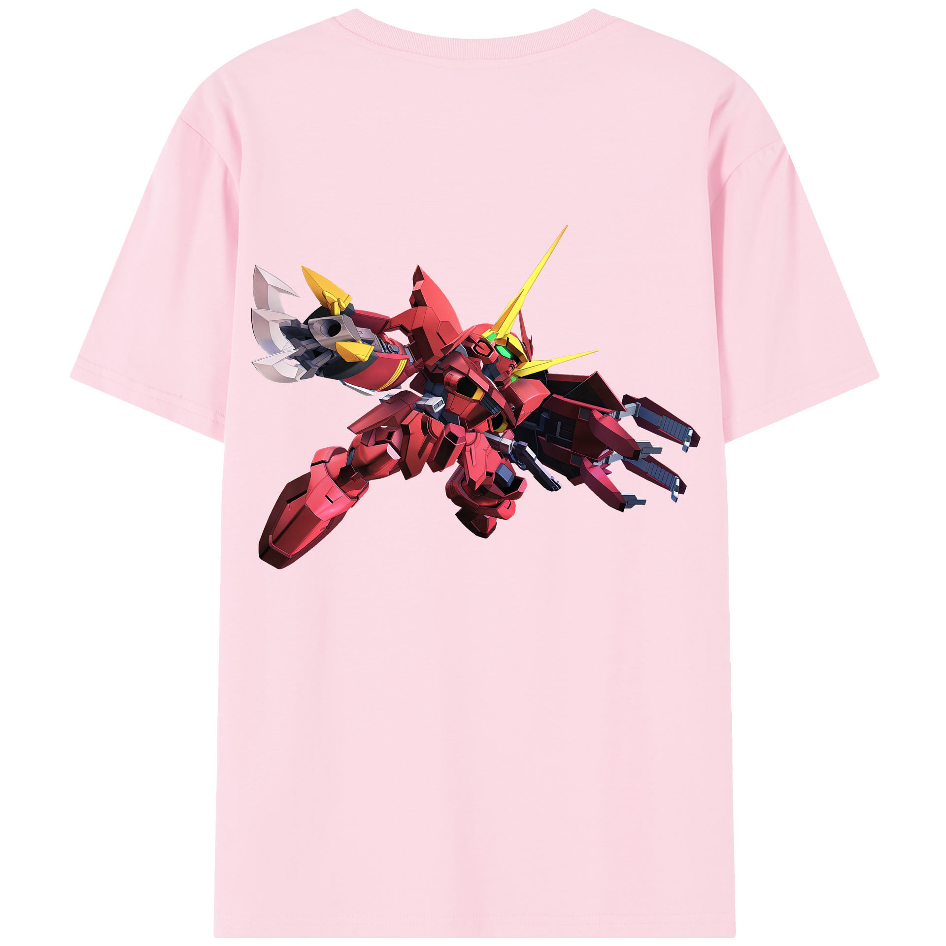 （画像用） 機動戦士ガンダム Mobile Suit Gundam 綿100％半袖Tシャツ（背面プリント）