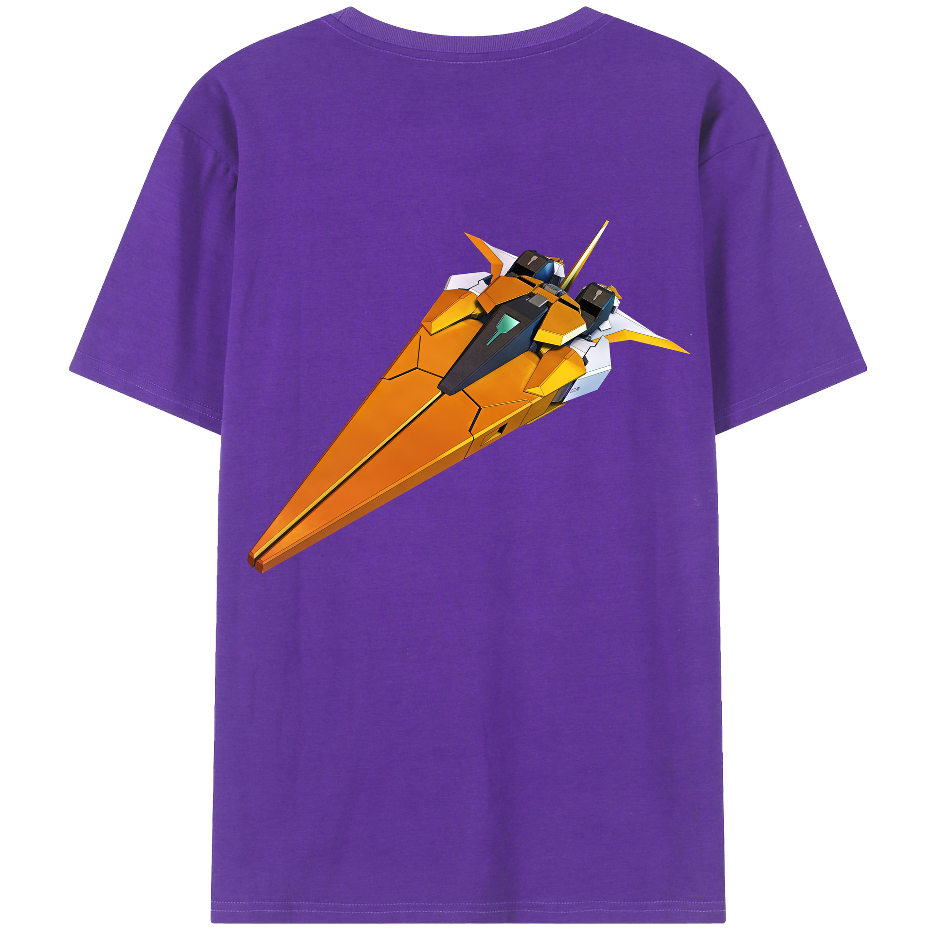 （画像用） 機動戦士ガンダム Mobile Suit Gundam 綿100％半袖Tシャツ（背面プリント）