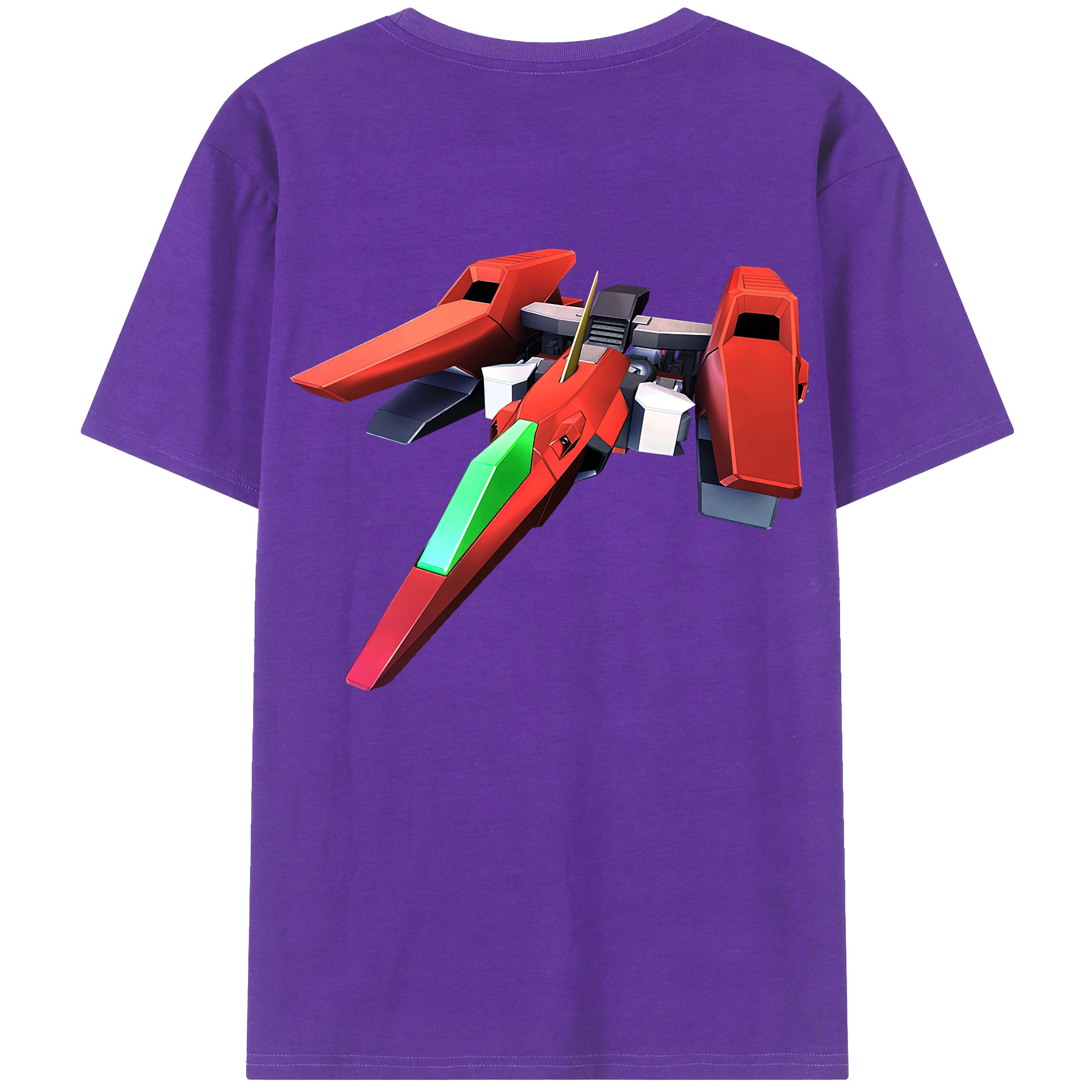（画像用） 機動戦士ガンダム Mobile Suit Gundam 綿100％半袖Tシャツ（背面プリント）