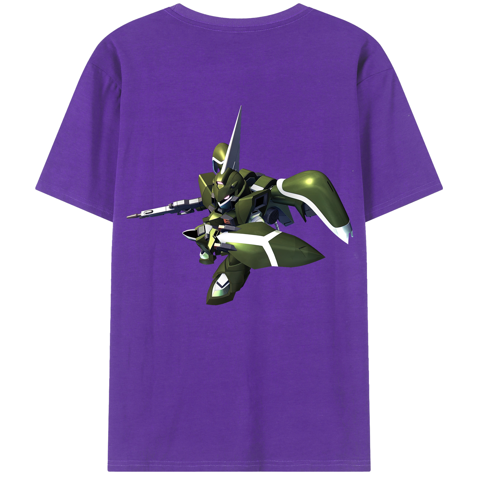 （画像用） 機動戦士ガンダム Mobile Suit Gundam 綿100％半袖Tシャツ（背面プリント）