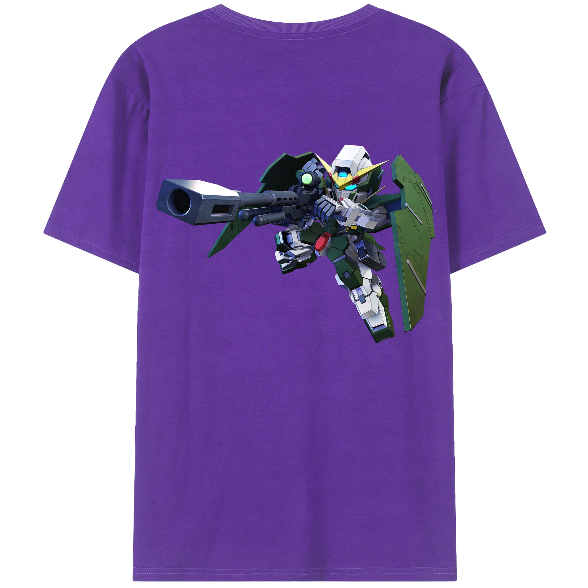 （画像用） 機動戦士ガンダム Mobile Suit Gundam 綿100％半袖Tシャツ（背面プリント）