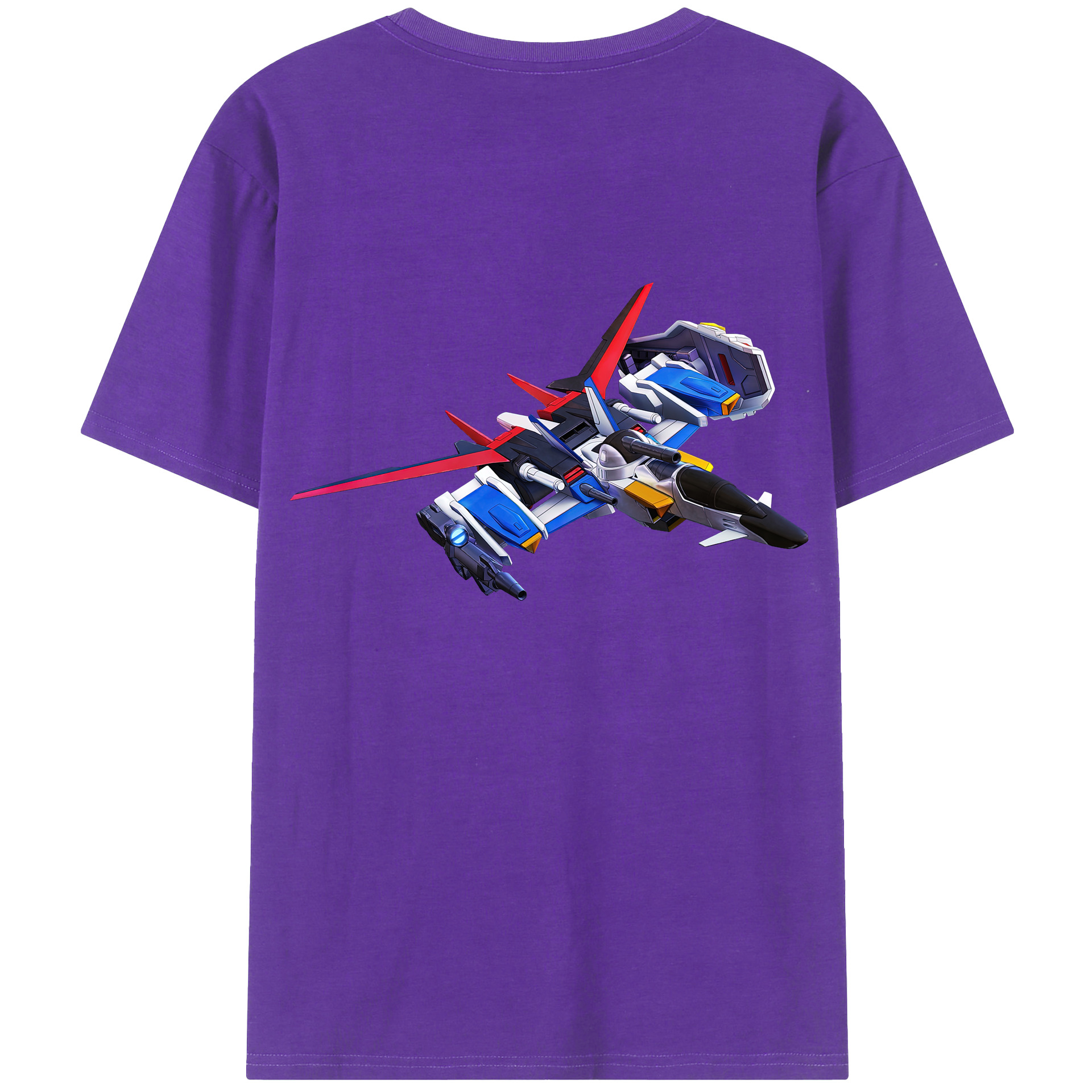 （画像用） 機動戦士ガンダム Mobile Suit Gundam 綿100％半袖Tシャツ（背面プリント）