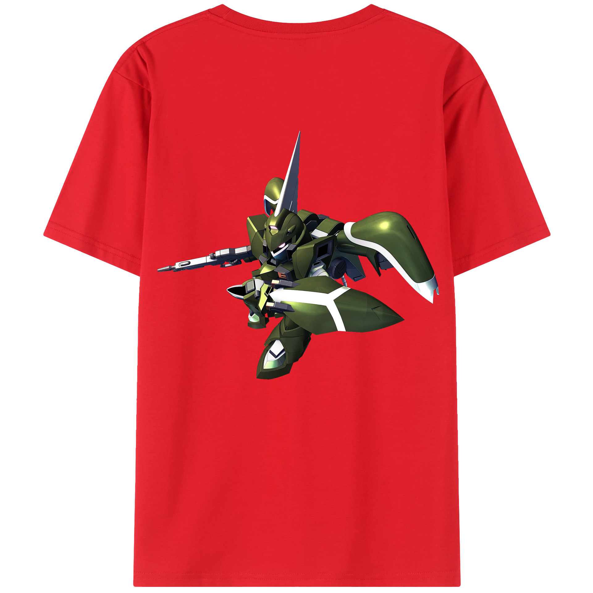 （画像用） 機動戦士ガンダム Mobile Suit Gundam 綿100％半袖Tシャツ（背面プリント）
